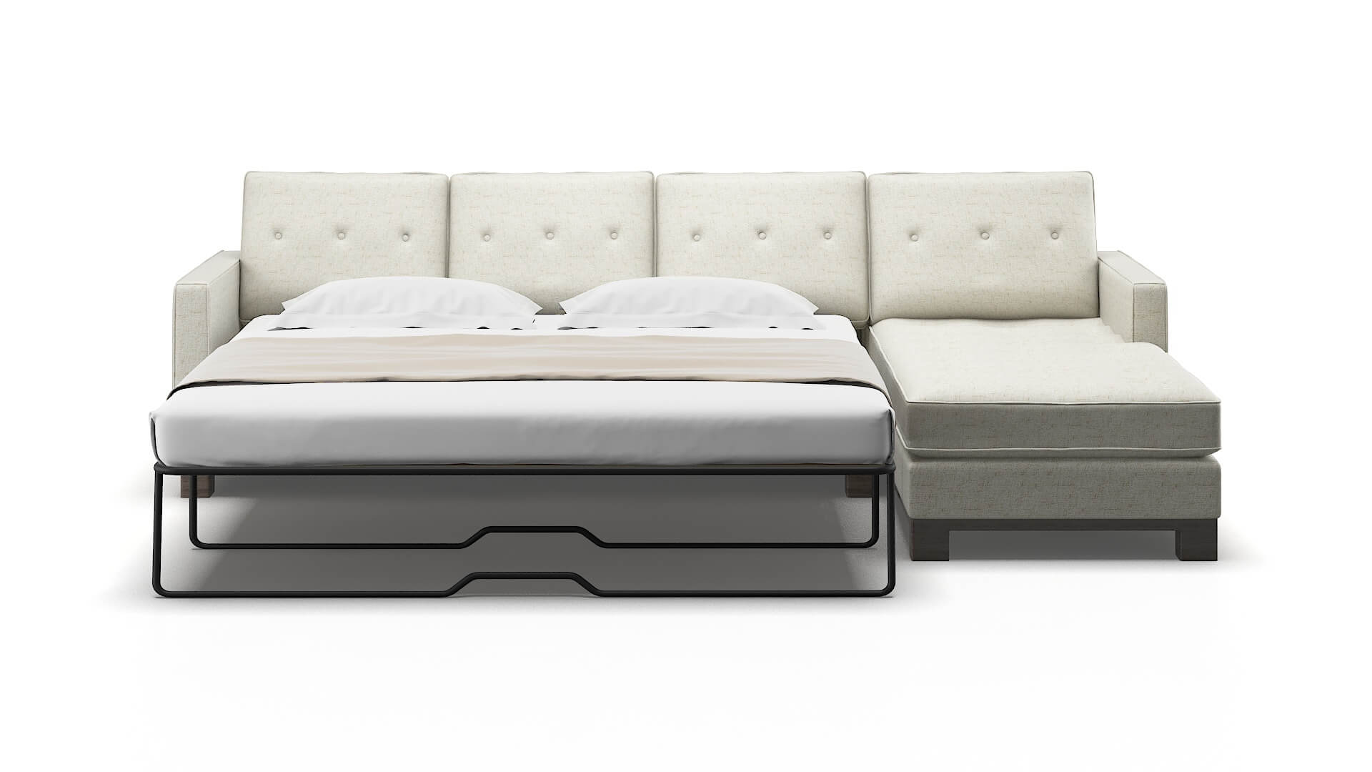 Syros Oceanside Birch Panel Sleeper Espresso legs 1