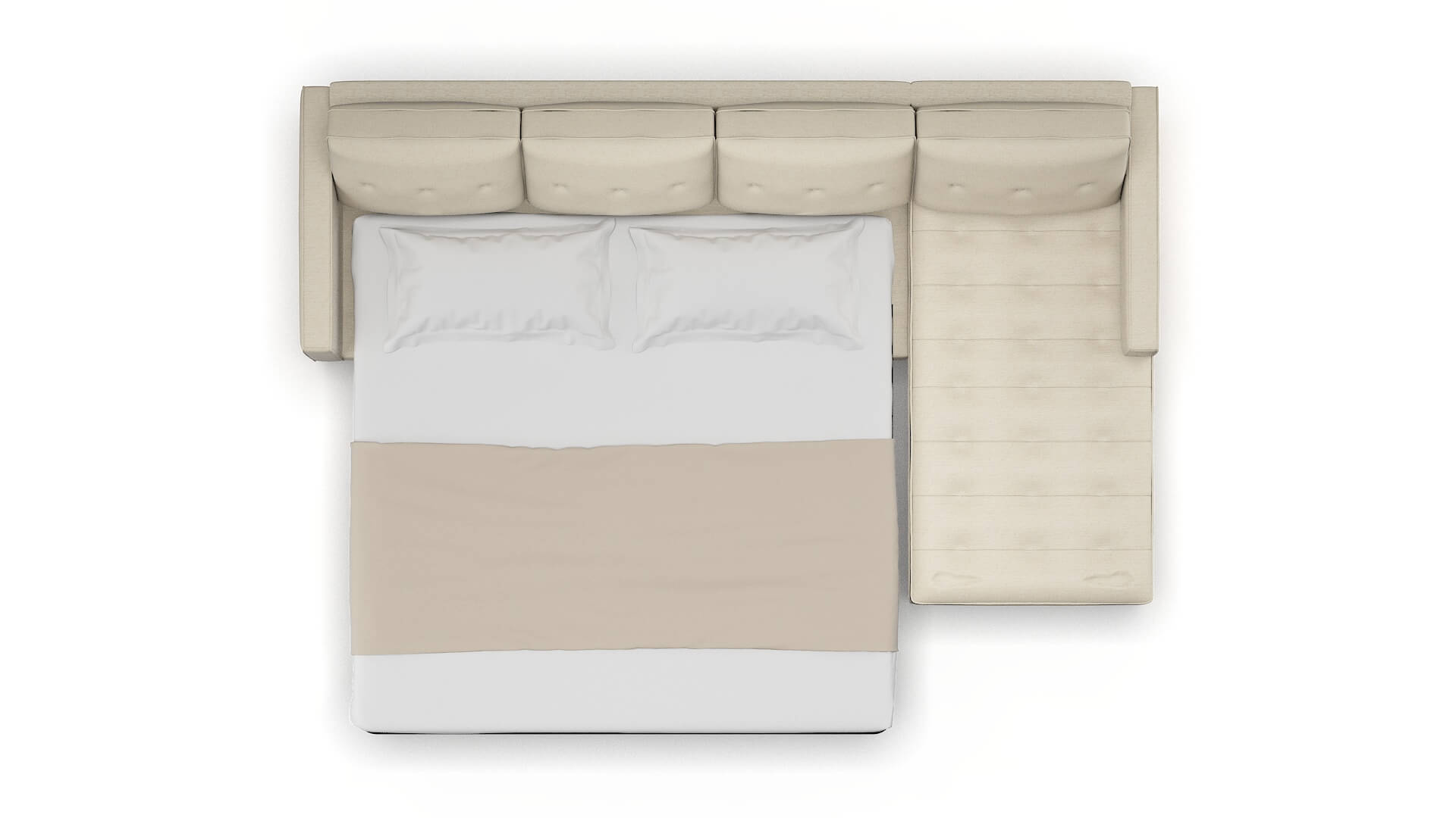 Syros Phoenix Birch Panel Sleeper Espresso legs 3