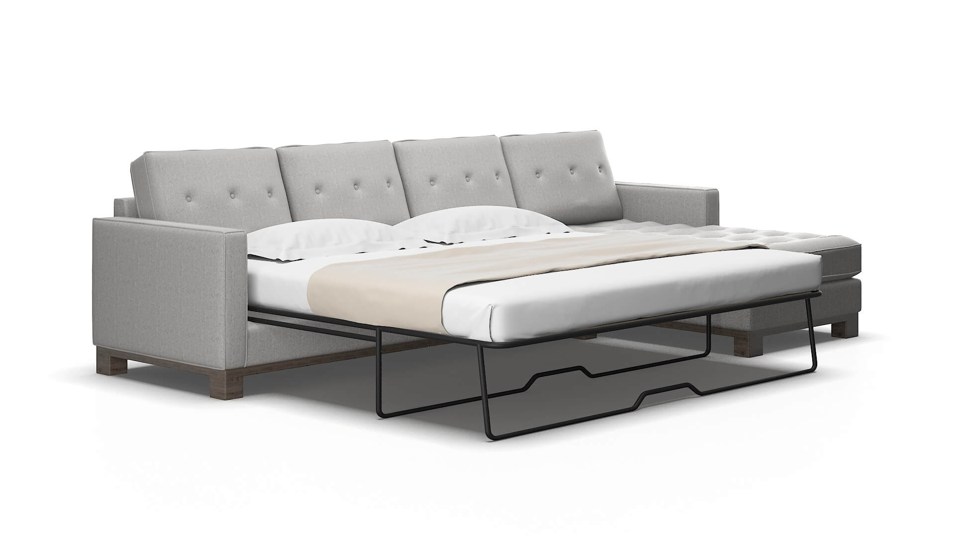 Syros Prime ash Panel sleeper Espresso Legs  2