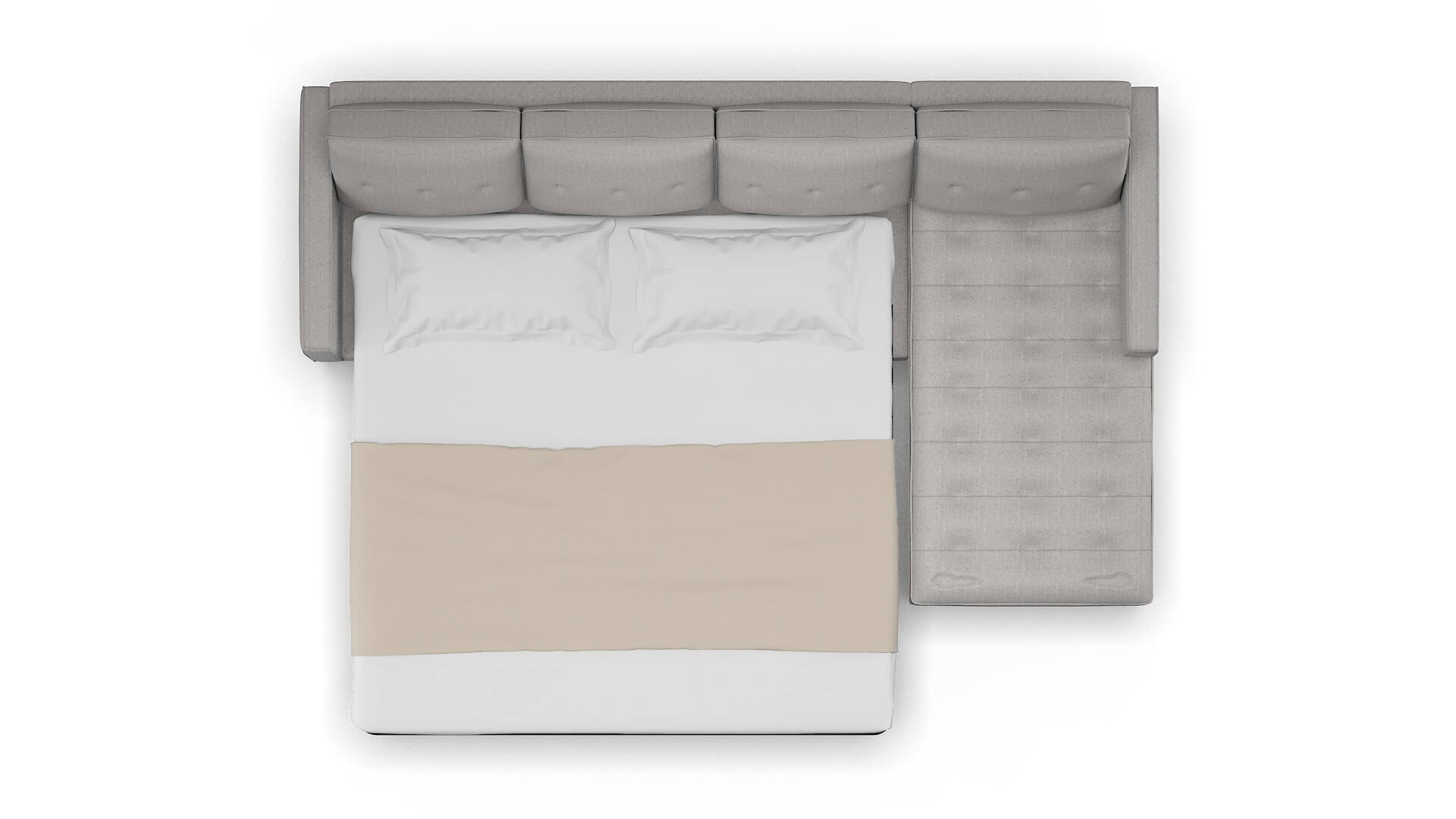 Syros Prime Ash Panel Sleeper Espresso legs 3