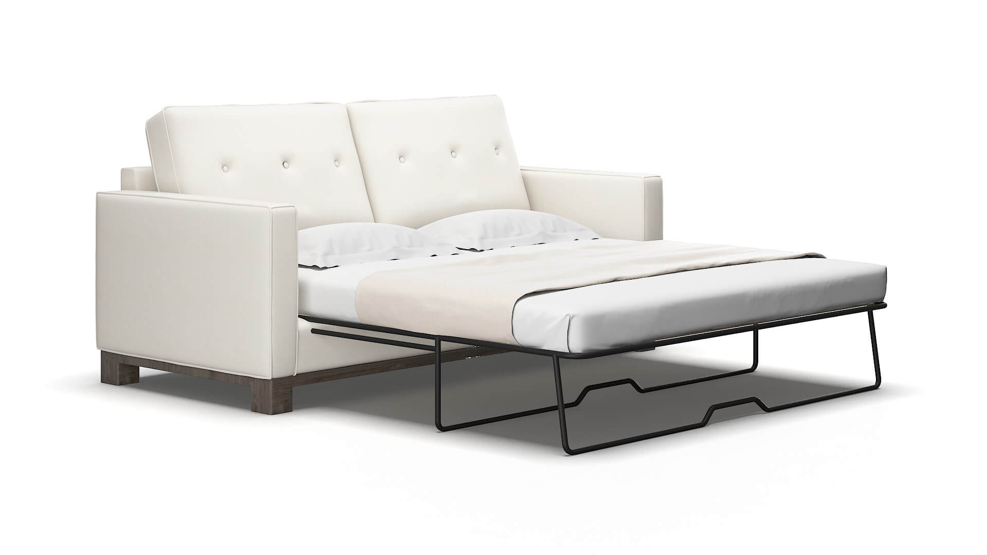 Syros R_prize cream Sofa sleeper Espresso Legs  2