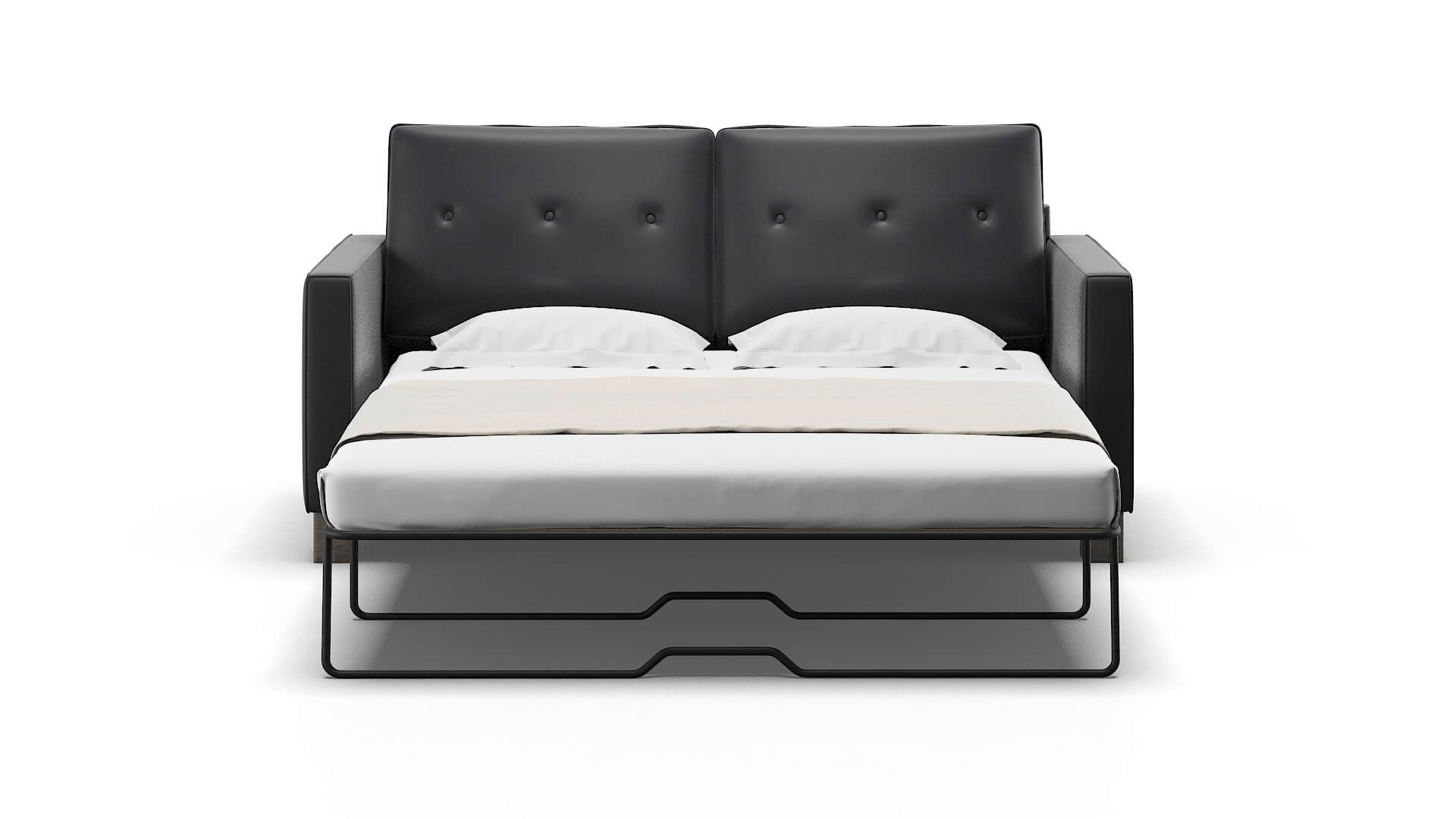 Syros Redondo Navy Sofa Sleeper Espresso legs 1