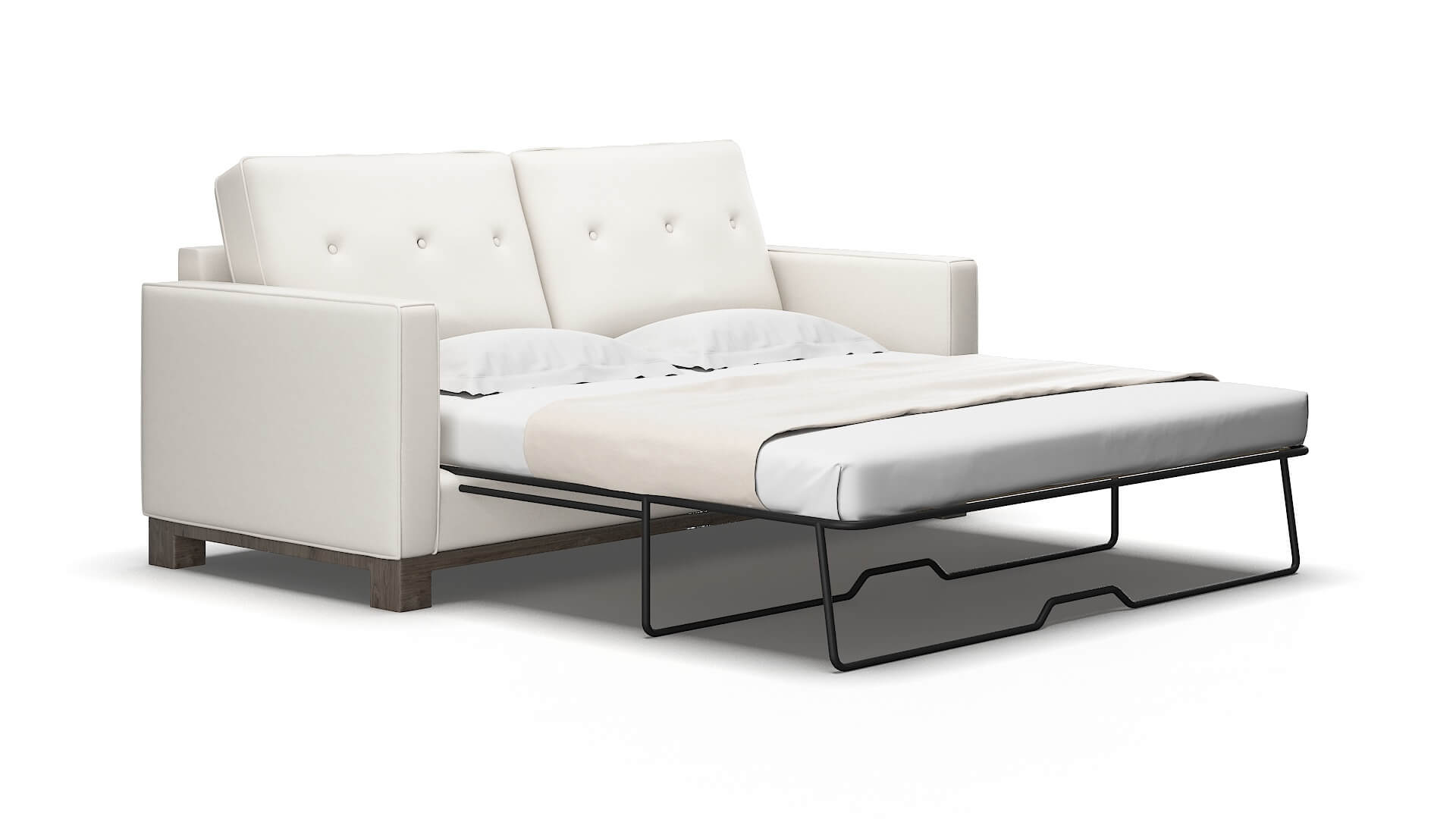 Syros Redondo pearl Sofa sleeper Espresso Legs  2