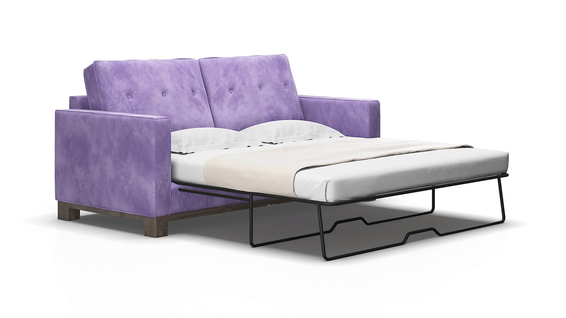 Syros Royale lavender Sofa sleeper Espresso Legs  2