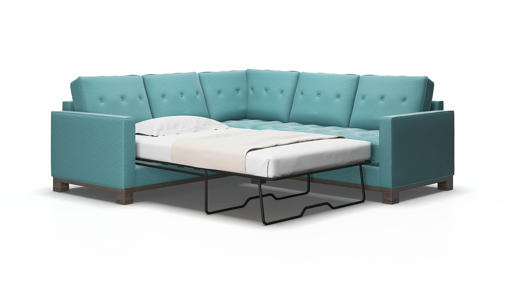 Syros Simplex-aquavita Sectional sleeper Espresso Legs  2