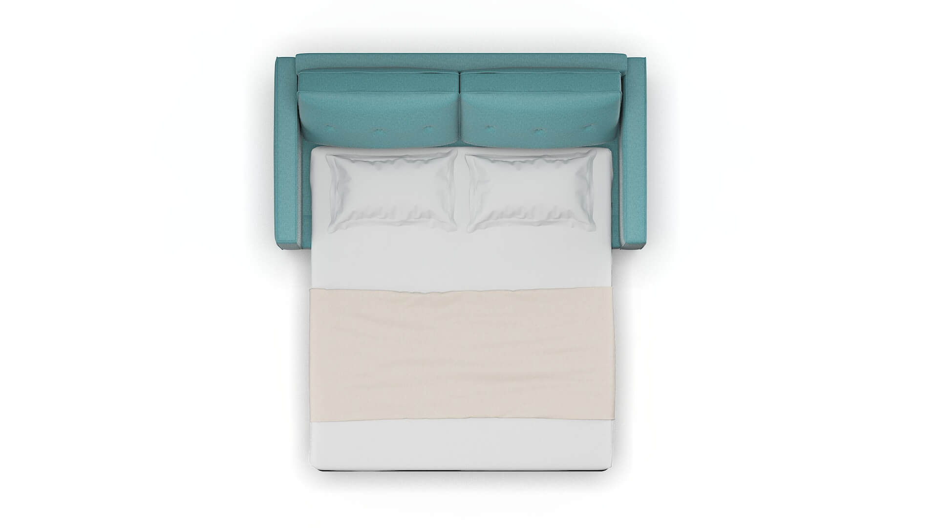 Syros Simplex Aquavita Sofa Sleeper Espresso legs 3