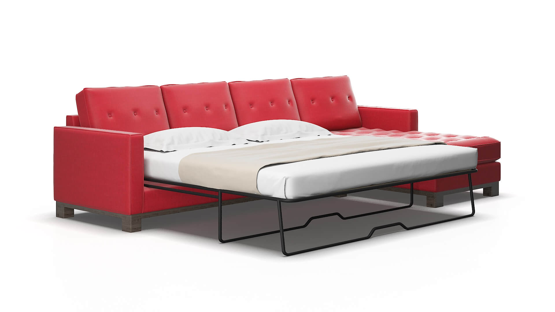 Syros Sorrento Berry Panel Sleeper espresso legs 2