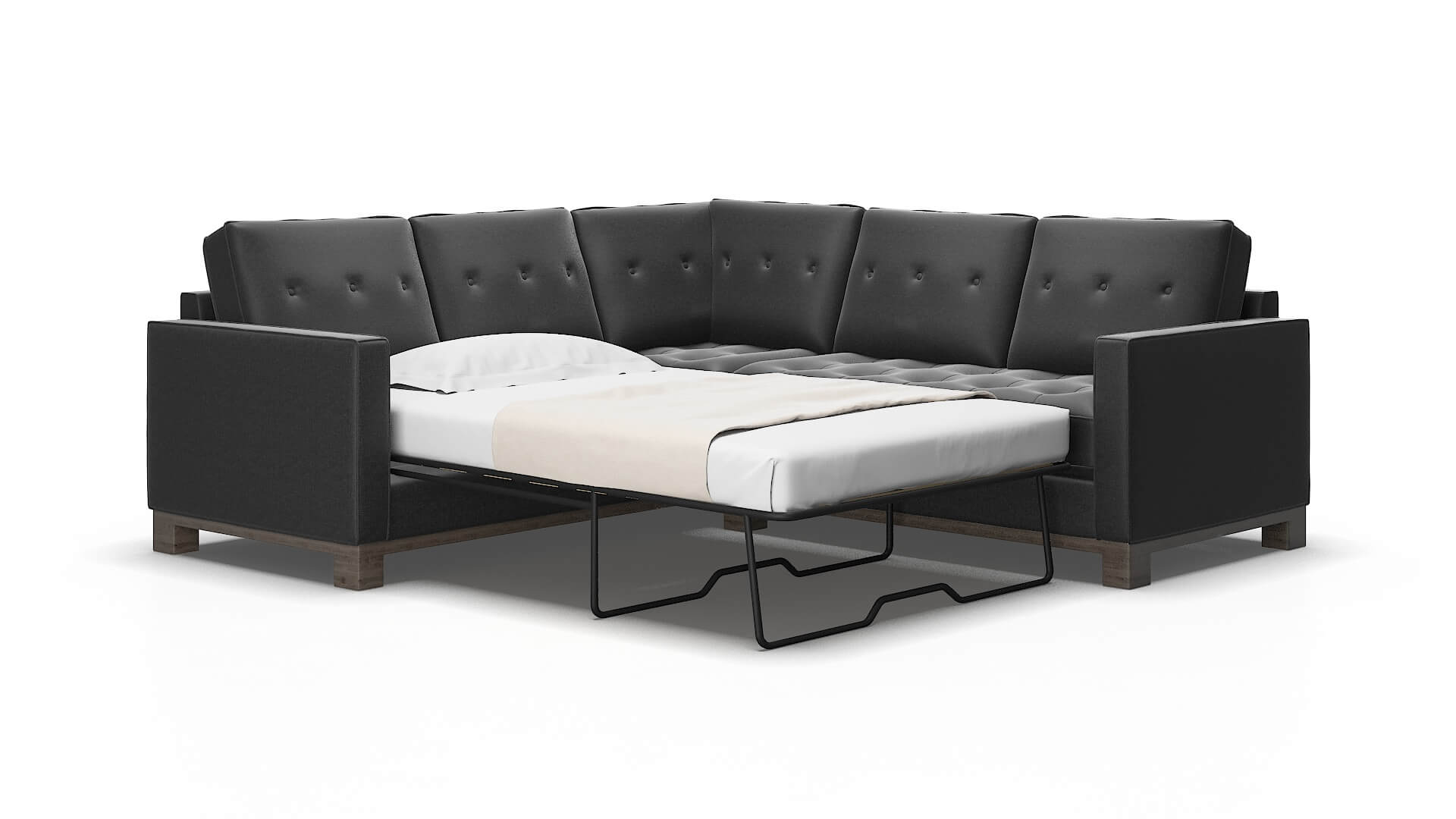 Syros Sosoftness 54 Sectional sleeper Espresso Legs  2