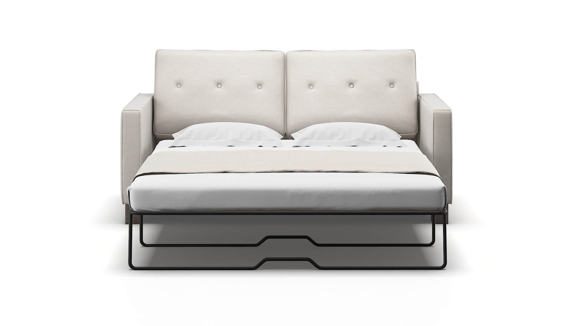 Syros Suave Dove Sofa Sleeper Espresso legs 1