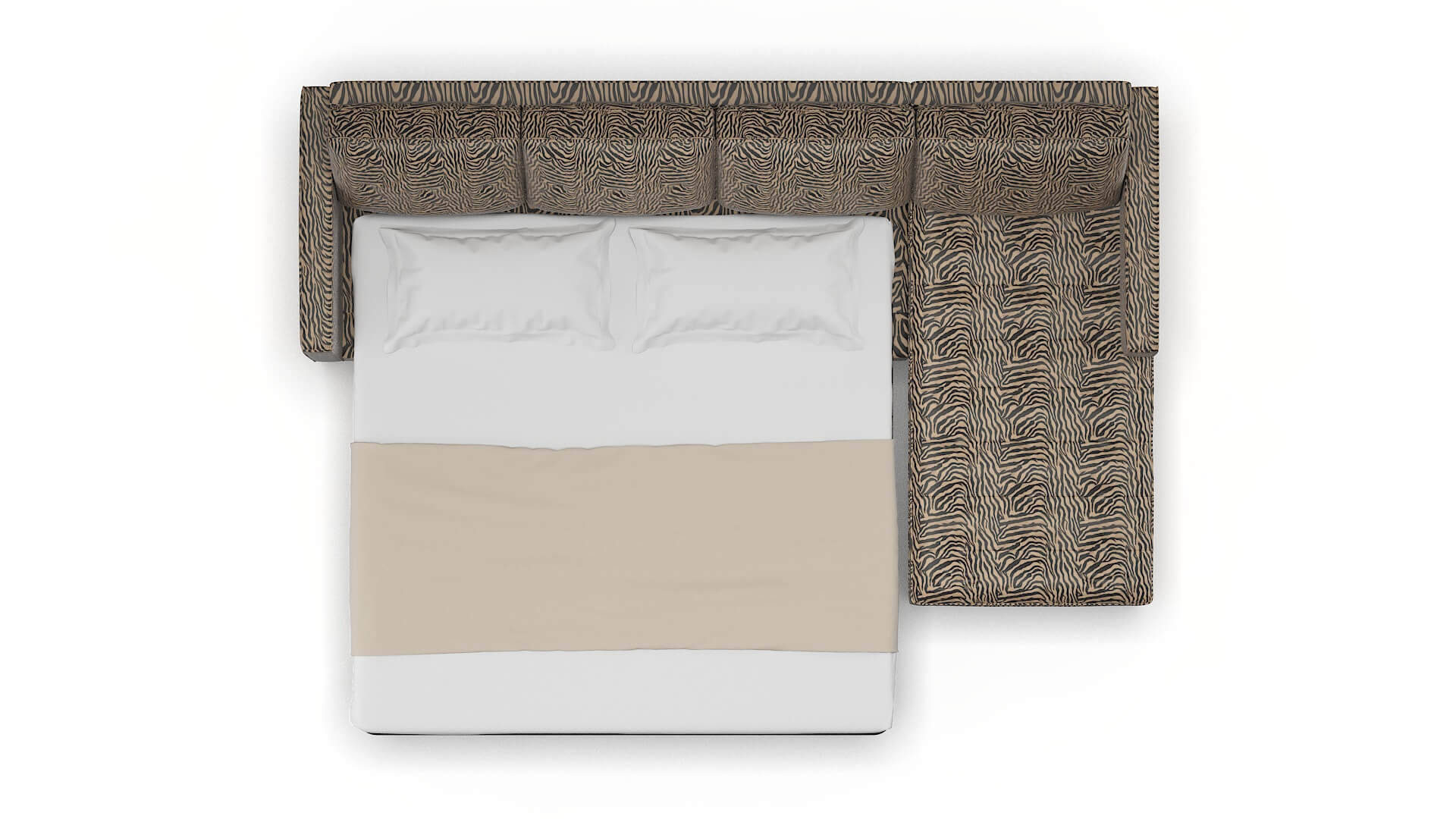 Syros Zambia Coffee Panel Sleeper Espresso legs 3