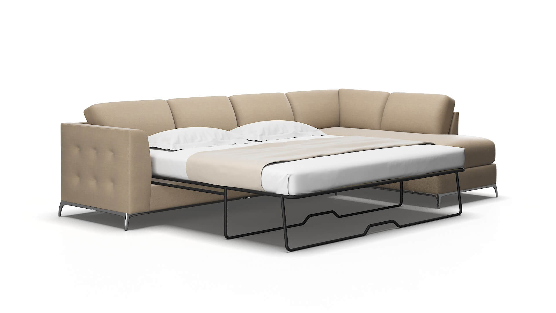 Toronto Avenger Driftwood Panel Sleeper Espresso legs 2