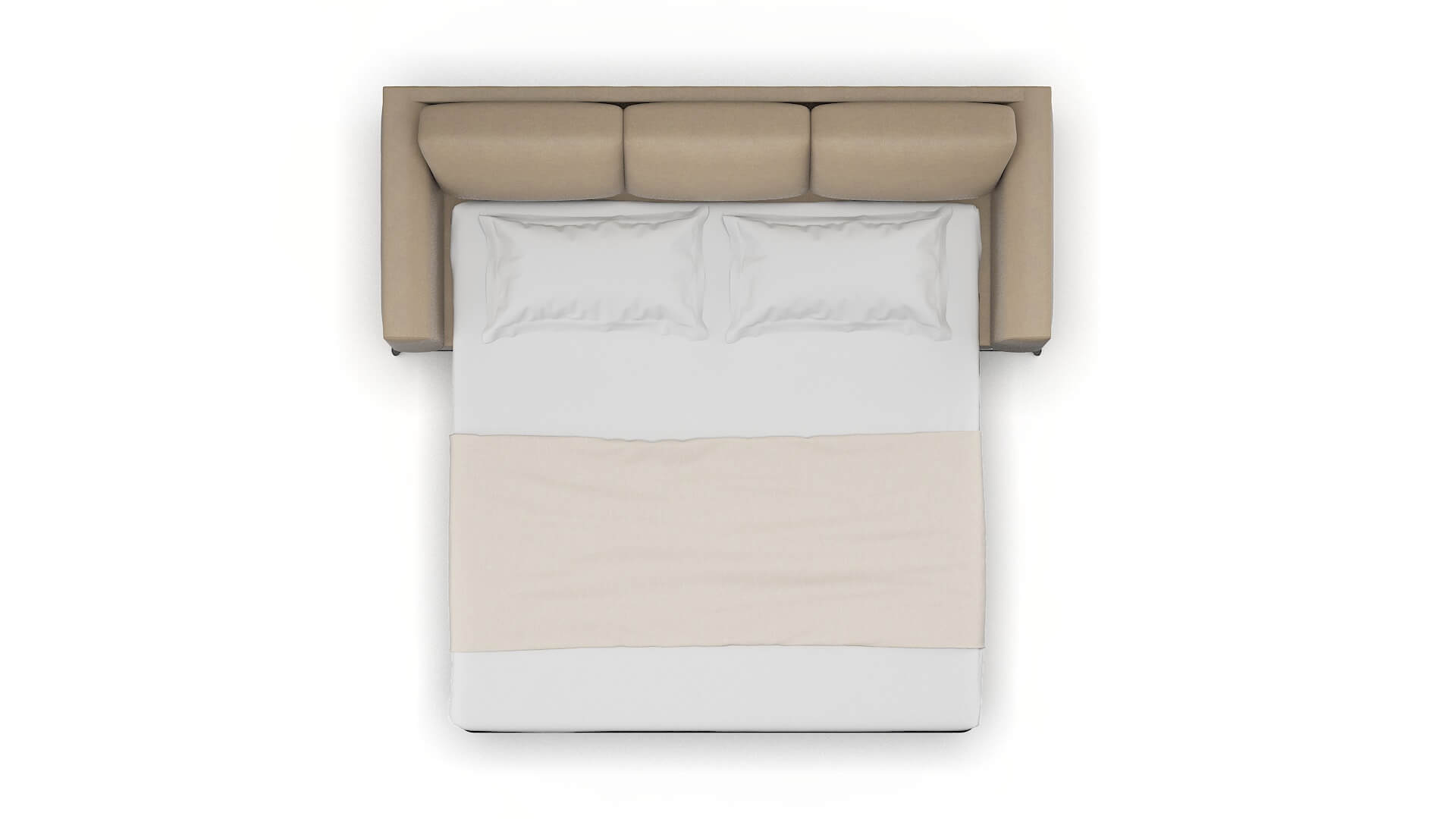 Toronto Avenger Driftwood Sofa Sleeper Espresso legs 3