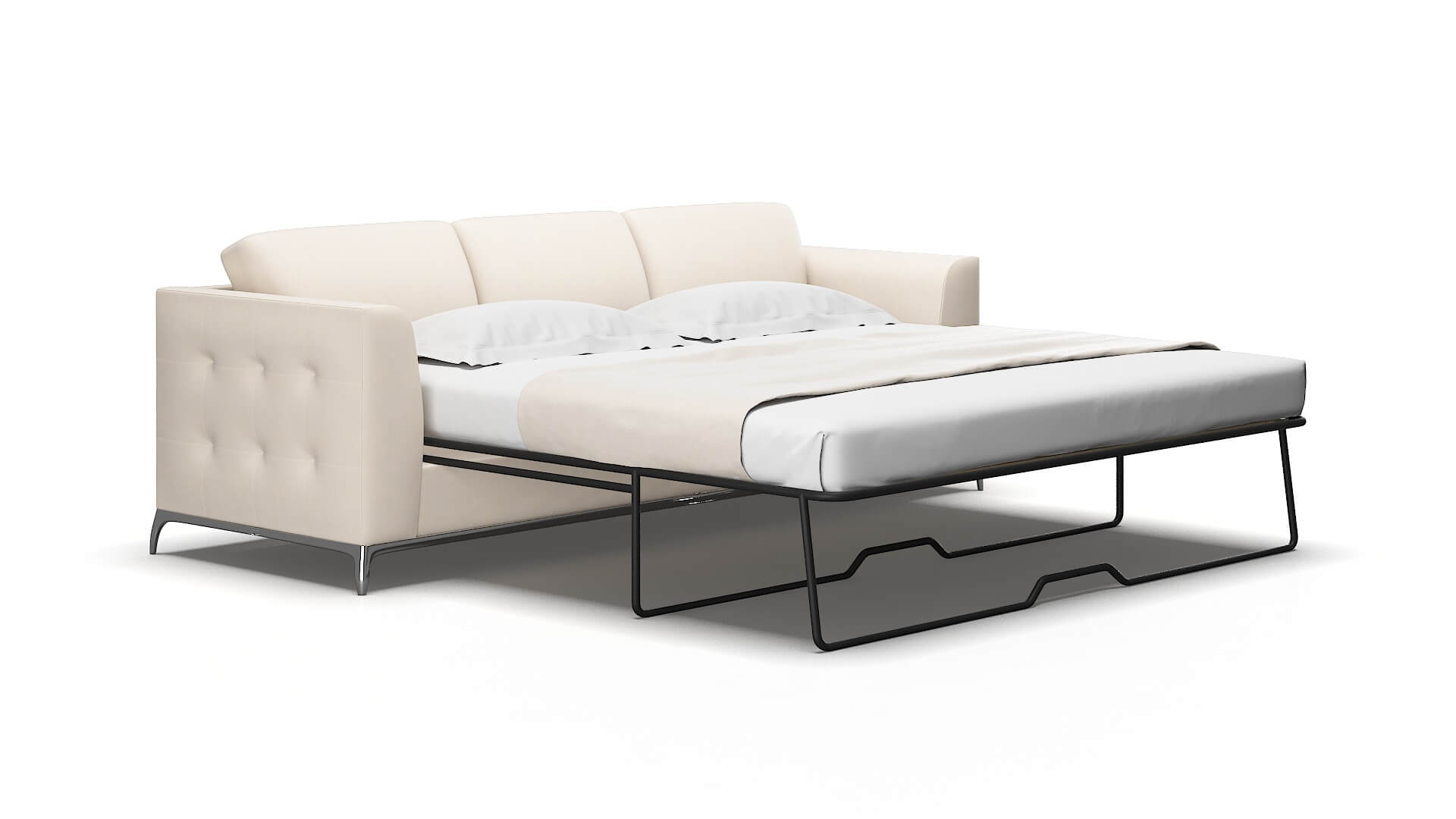 Toronto Bella Buckwheat Sofa Sleeper Espresso legs 2