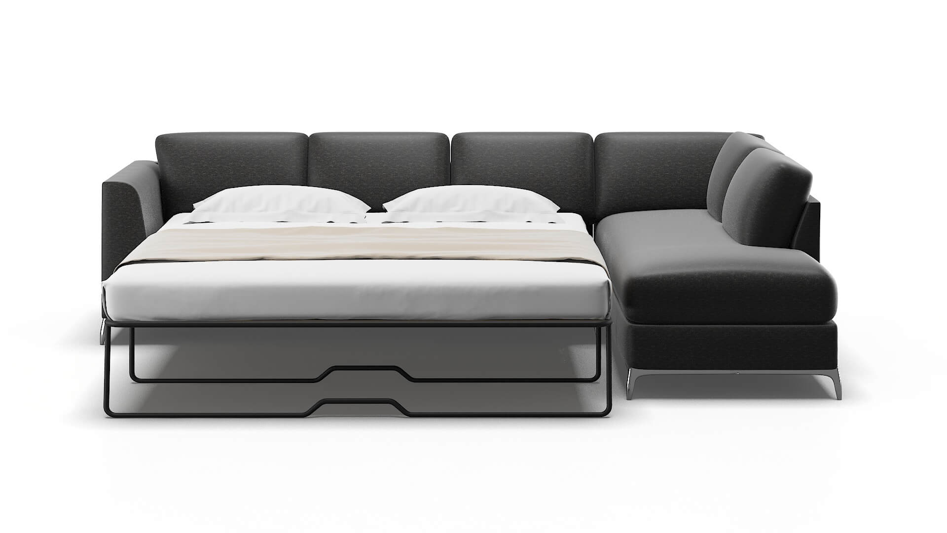 Toronto Chance Denim Panel Sleeper Espresso legs 1