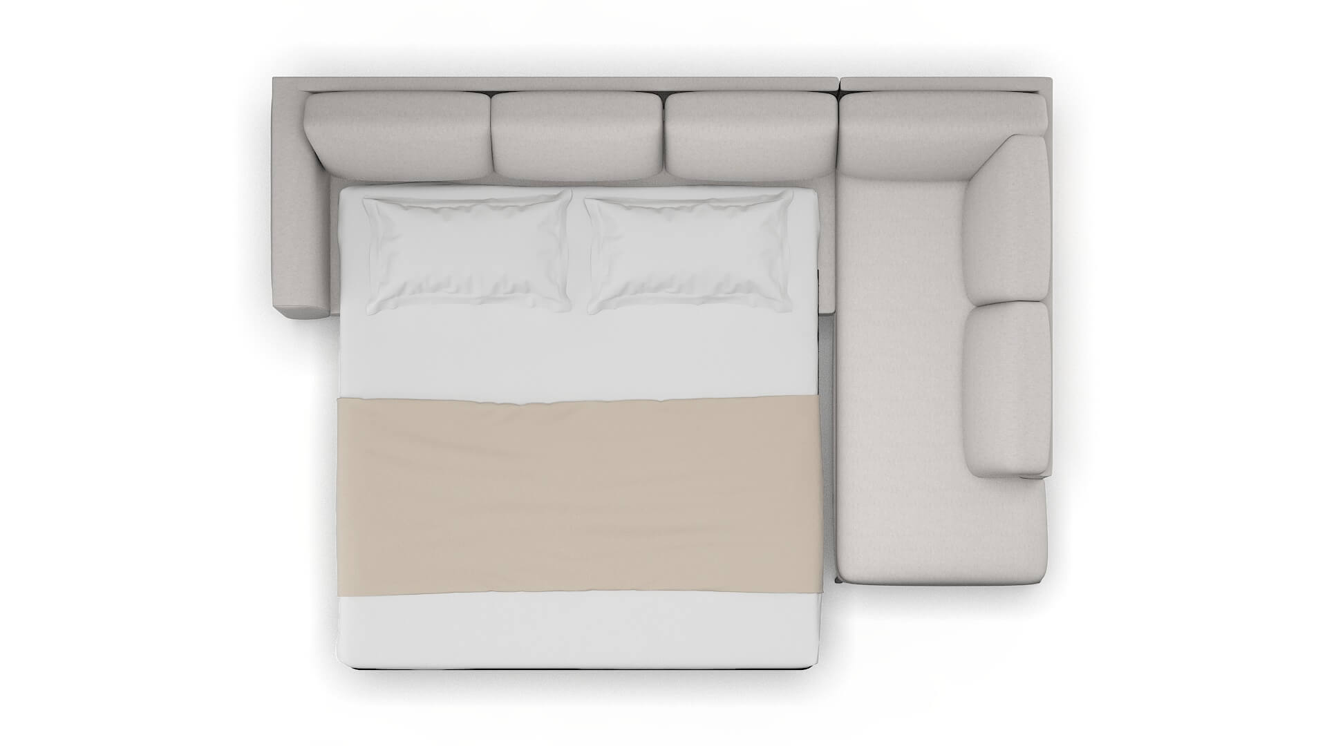 Toronto Curious Spa Panel Sleeper Espresso legs 3