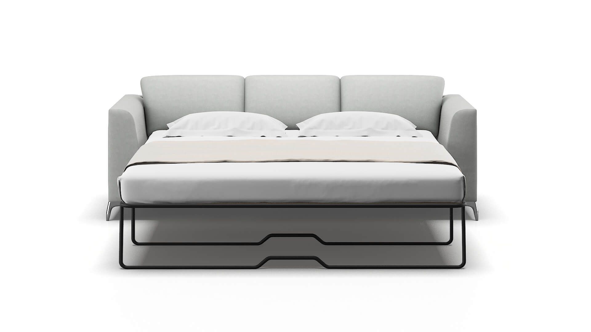 Toronto Dawson Platinum Sofa Sleeper Espresso legs 1