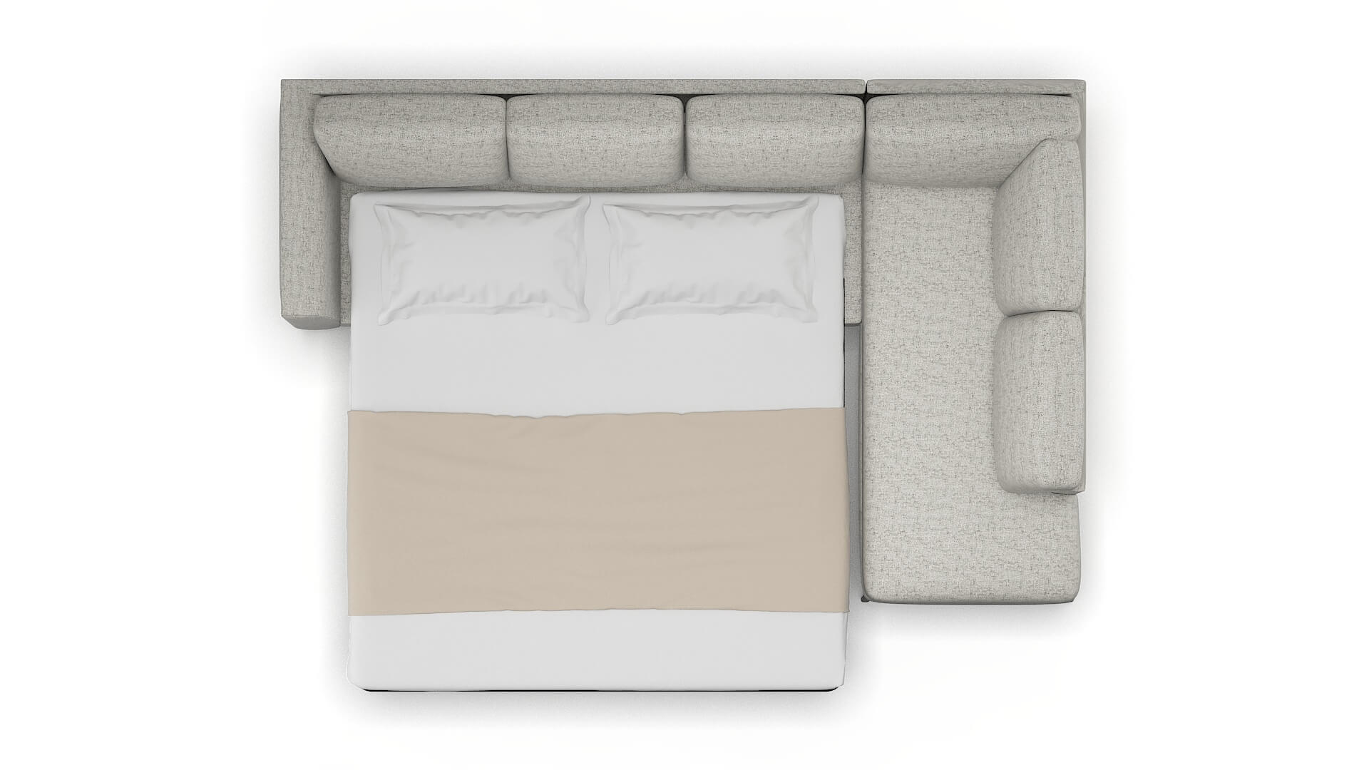 Toronto Derby Ash Panel Sleeper Espresso legs 3