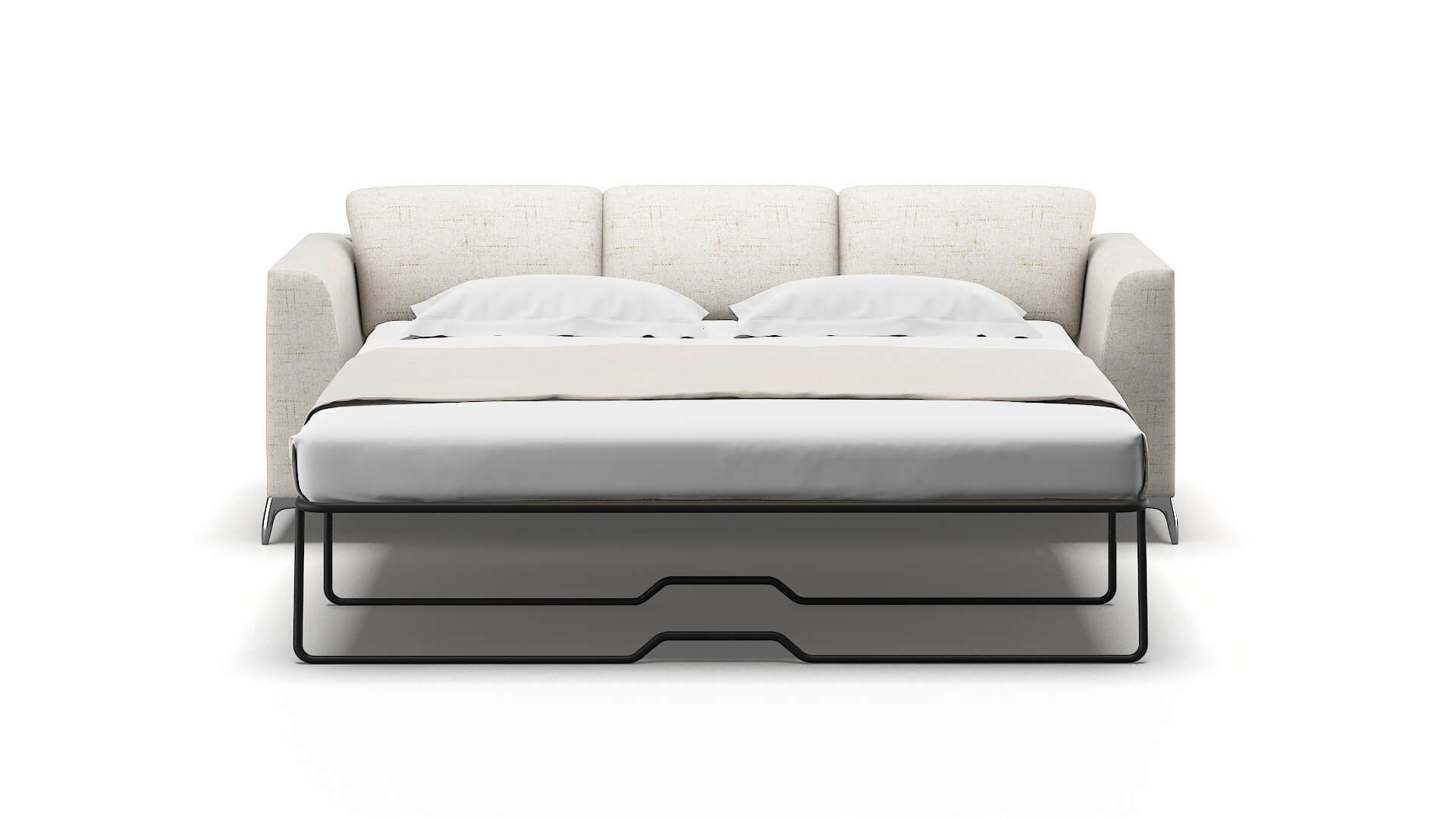 Toronto Derby Taupe Sofa Sleeper Espresso legs 1