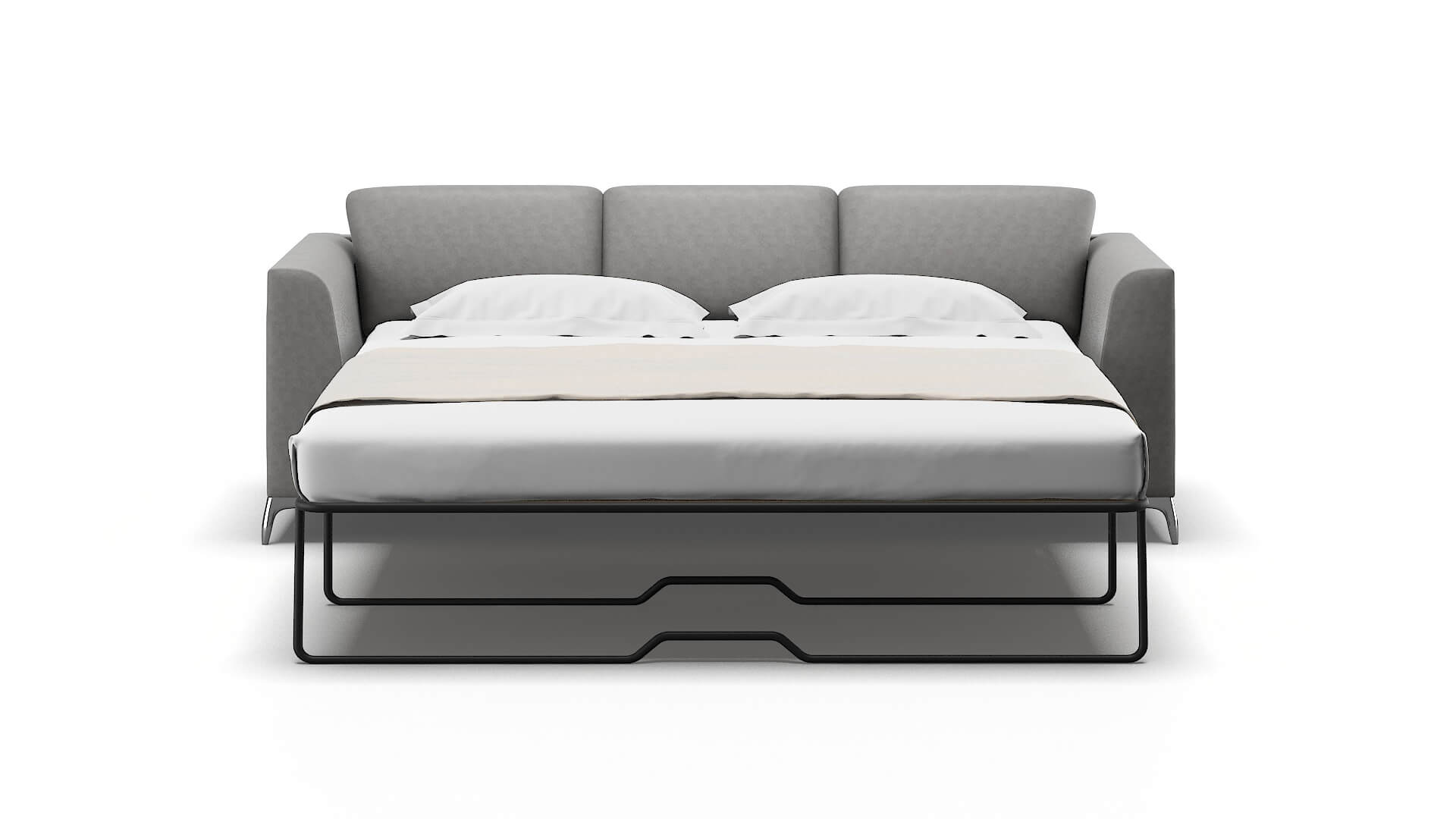Toronto Dream_d Charcoal Sofa Sleeper Espresso legs 1