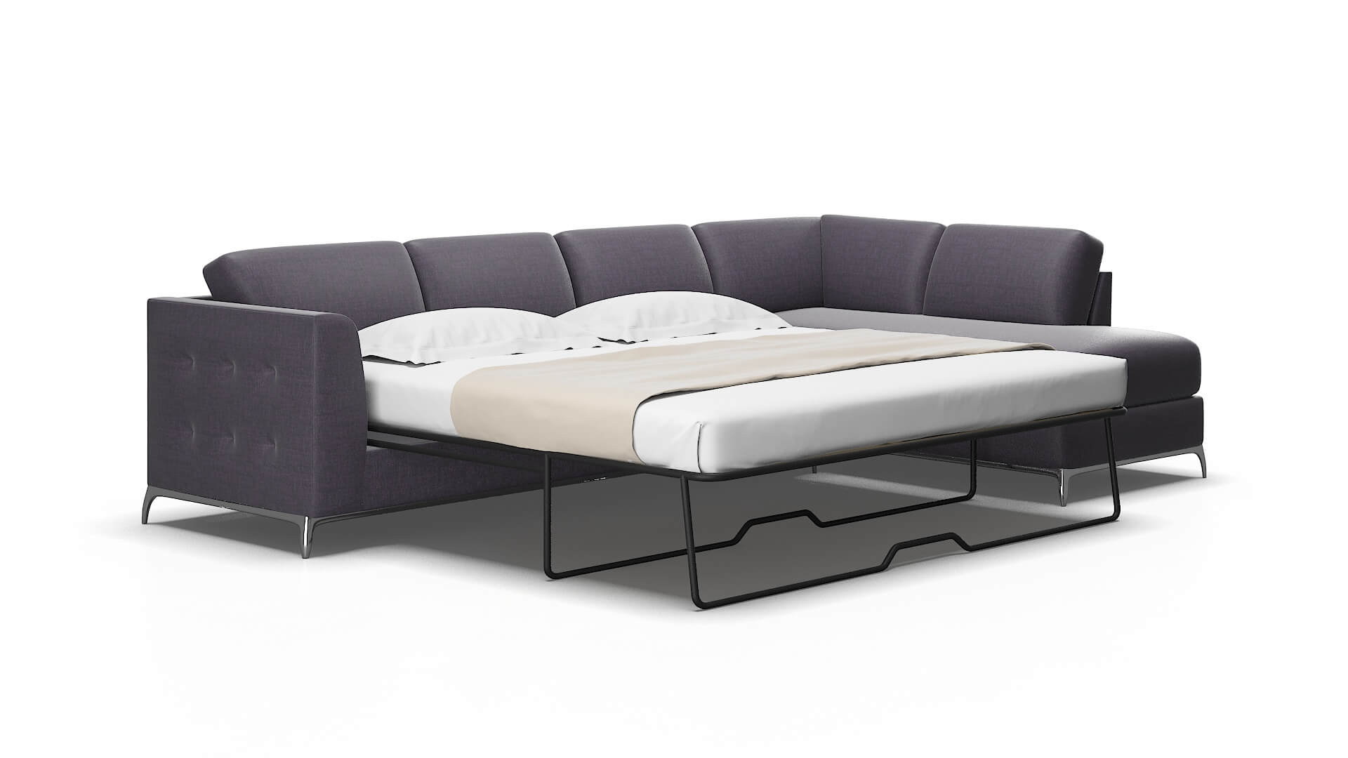 Toronto Durham Ink Panel Sleeper Espresso legs 2