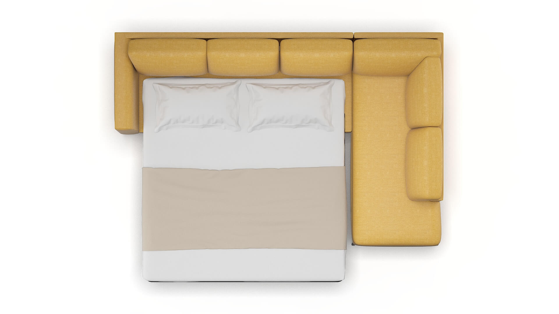 Toronto Insight Citronella Panel Sleeper Espresso legs 3