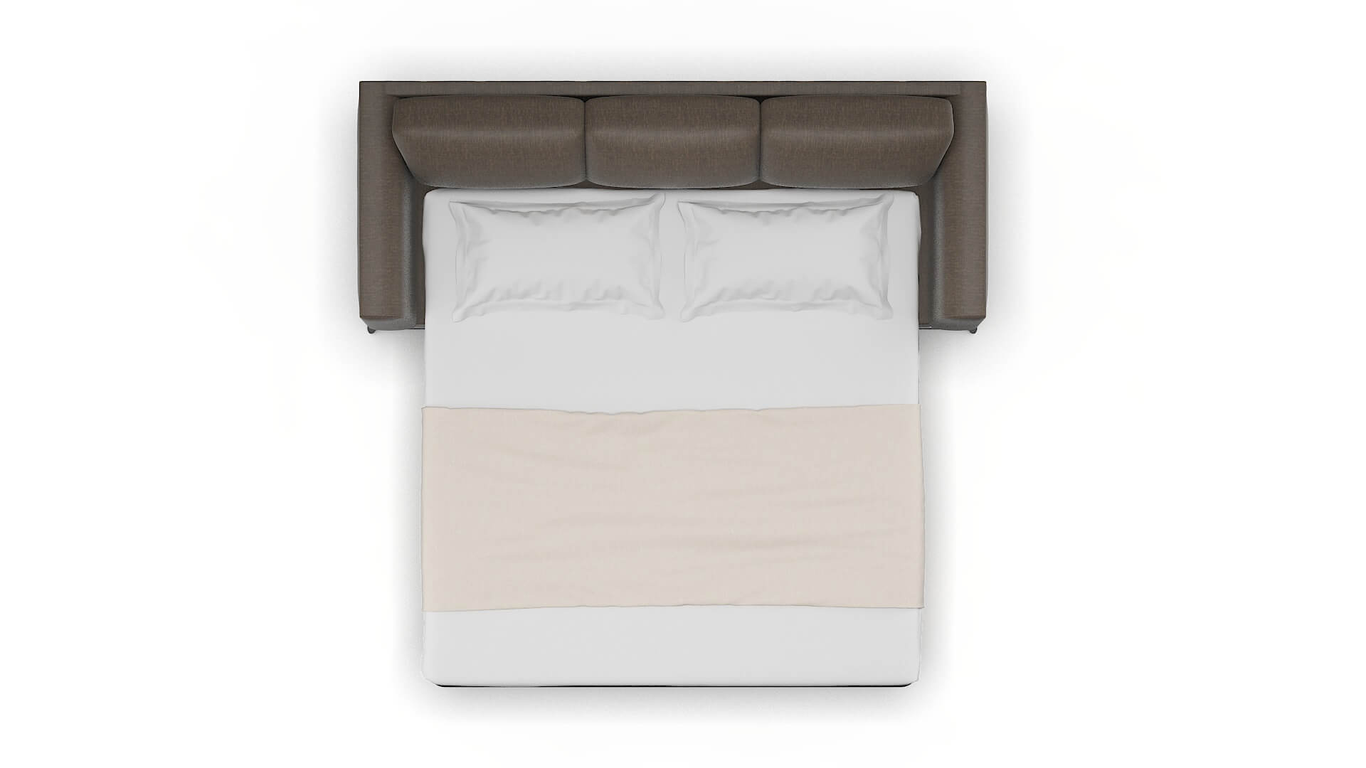 Toronto Keylargo Bark Sofa Sleeper Espresso legs 3