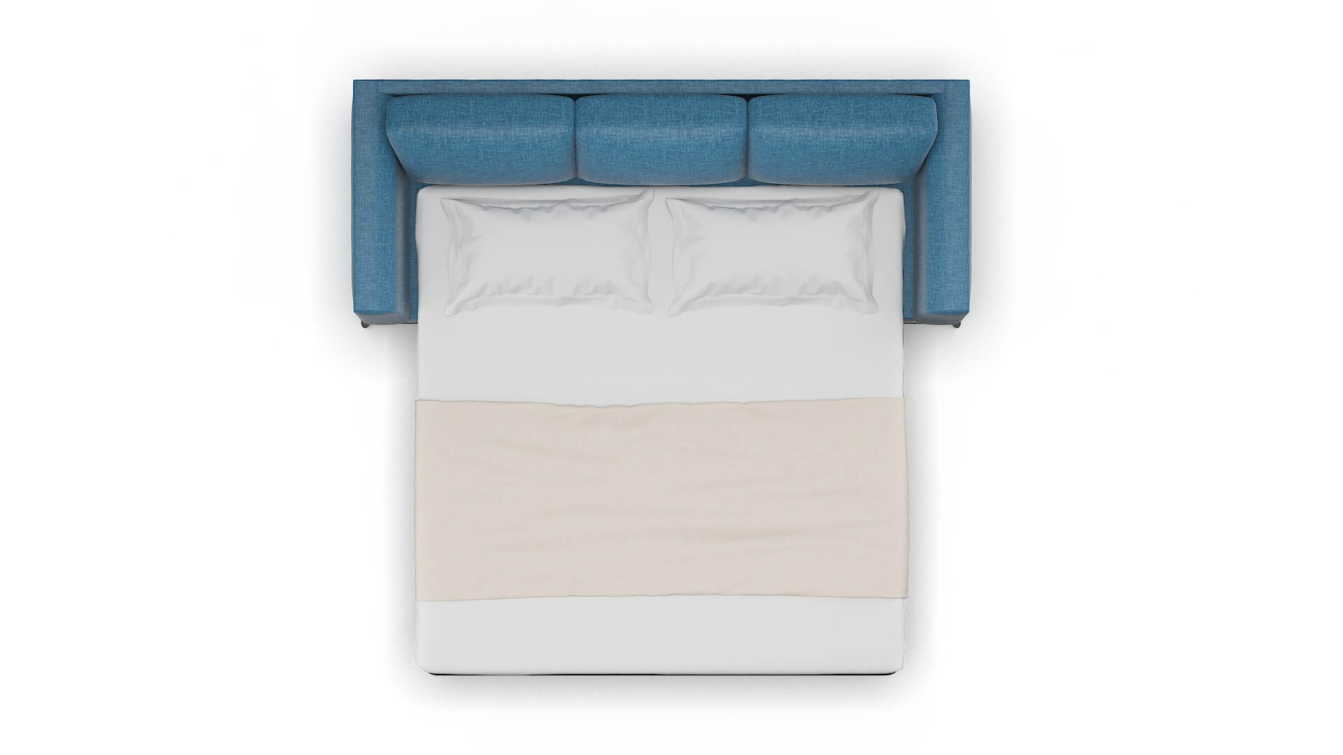 Toronto Keylargo Ocean Sofa Sleeper Espresso legs 3