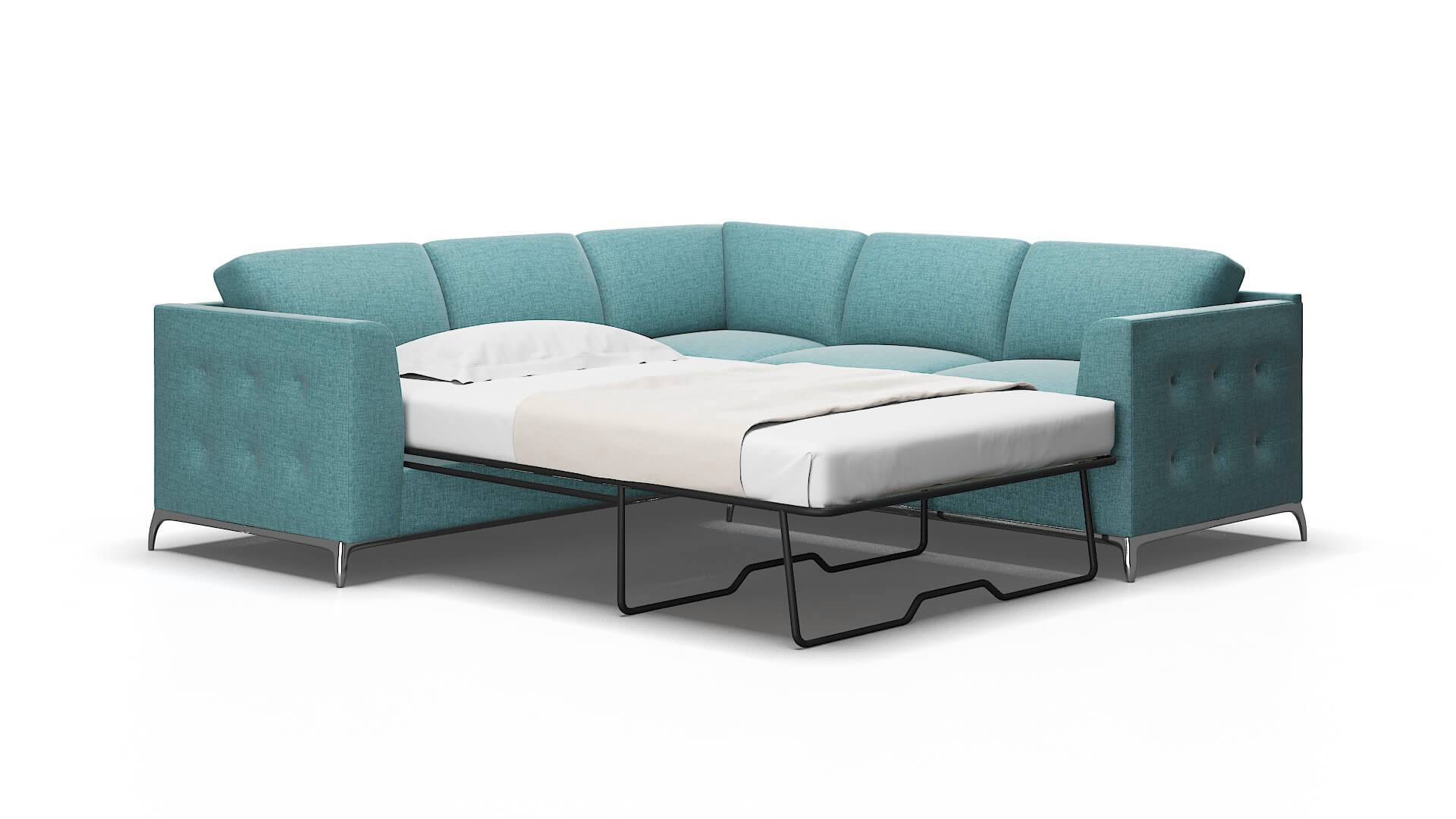 Toronto Keylargo Zenithteal Sectional Sleeper Espresso legs 2
