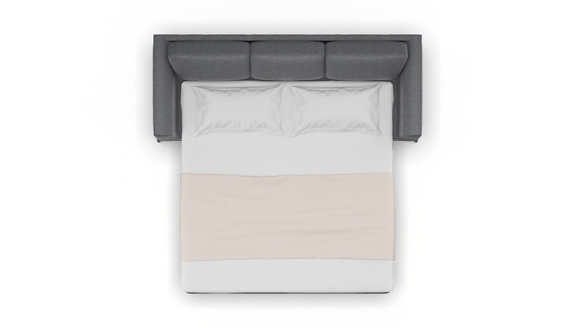 Toronto Lana Onyx Sofa Sleeper Espresso legs 3