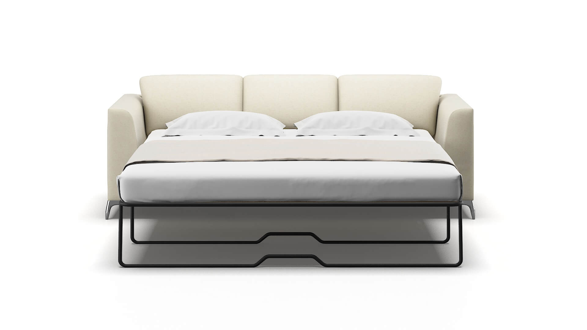 Toronto Lana Sand Sofa Sleeper Espresso legs 1