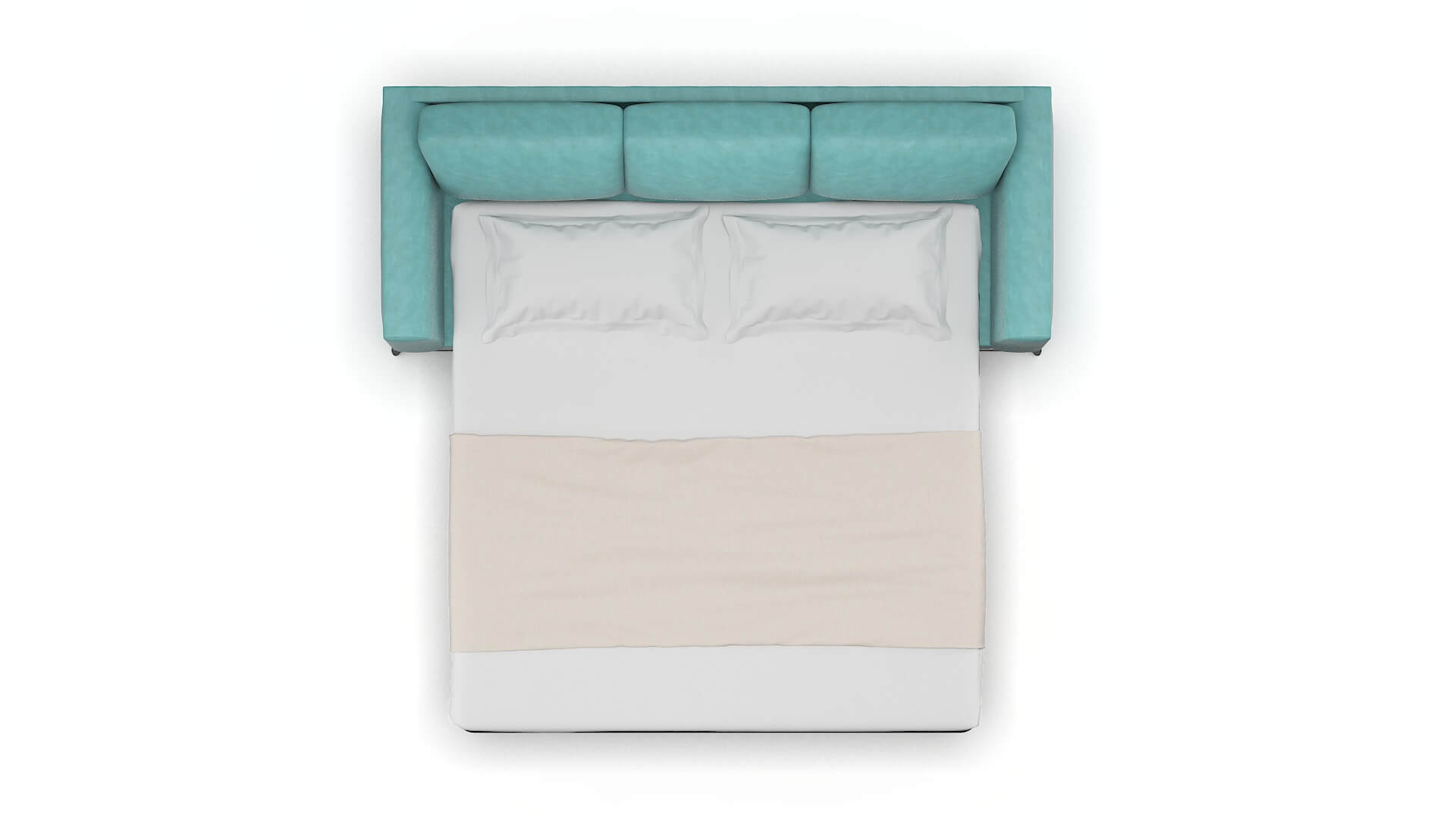 Toronto Leslie Caribbean Sofa Sleeper Espresso legs 3