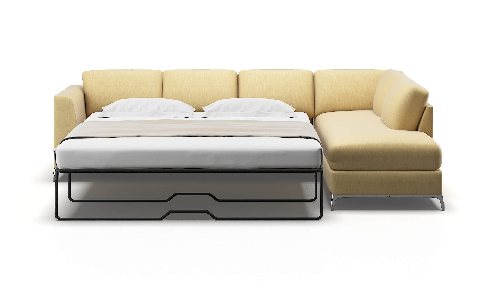 Toronto Malibu Maize Panel Sleeper Espresso legs 1