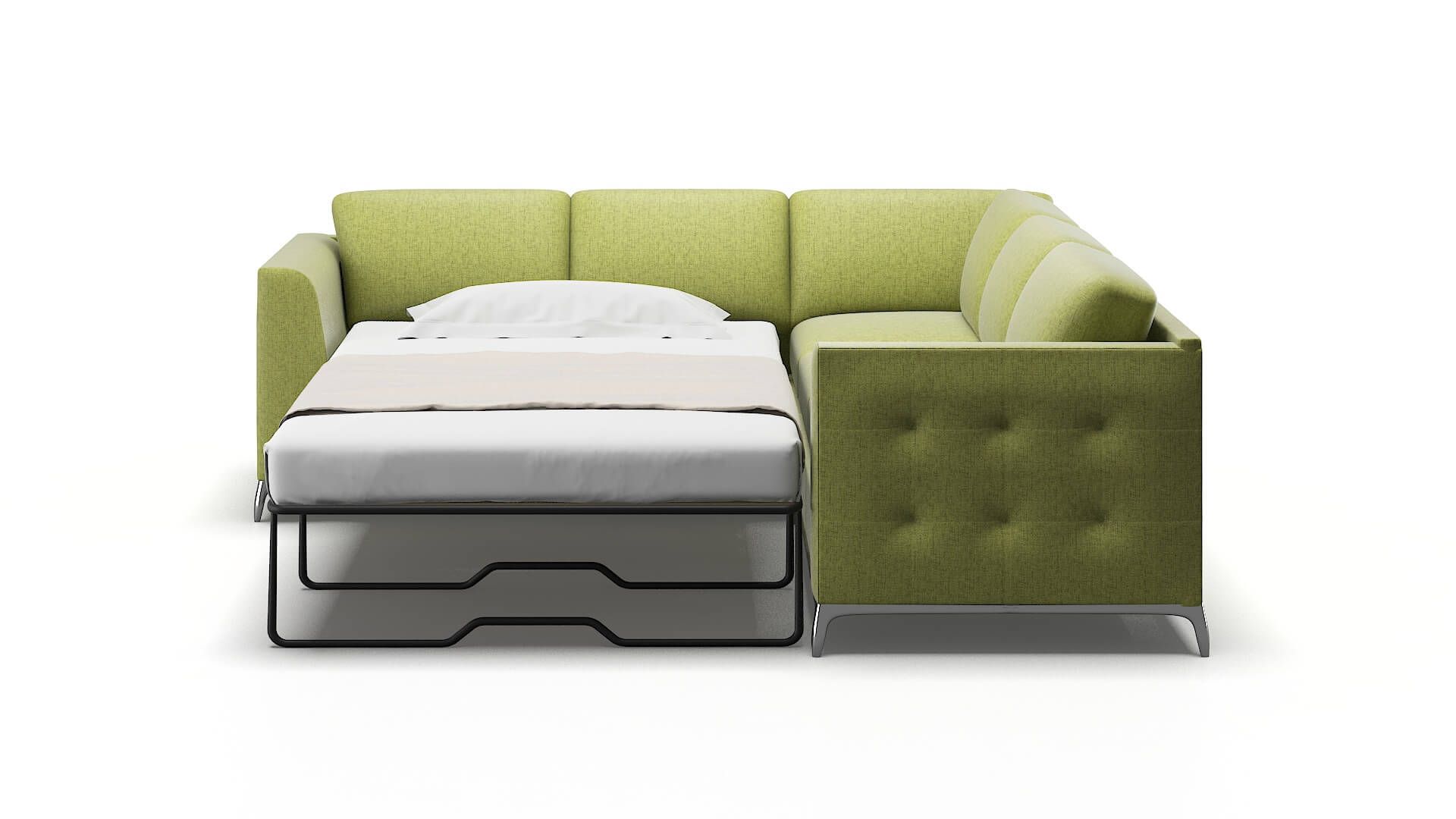 Toronto Notion Appletini Sectional Sleeper Espresso legs 1