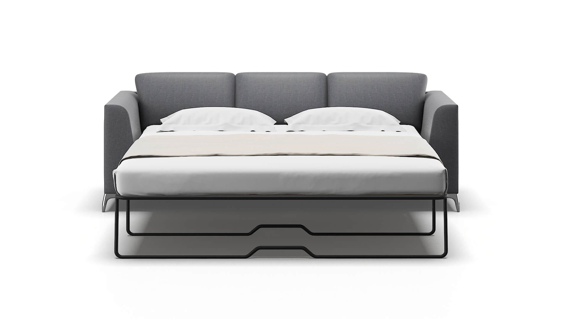 Toronto Notion Graphite Sofa Sleeper Espresso legs 1