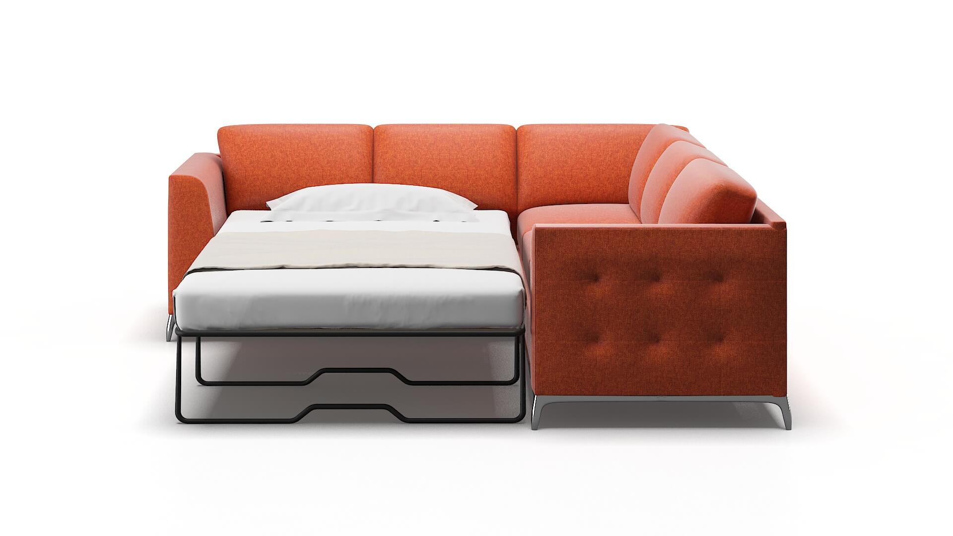 Toronto Notion Tang Sectional Sleeper Espresso legs 1