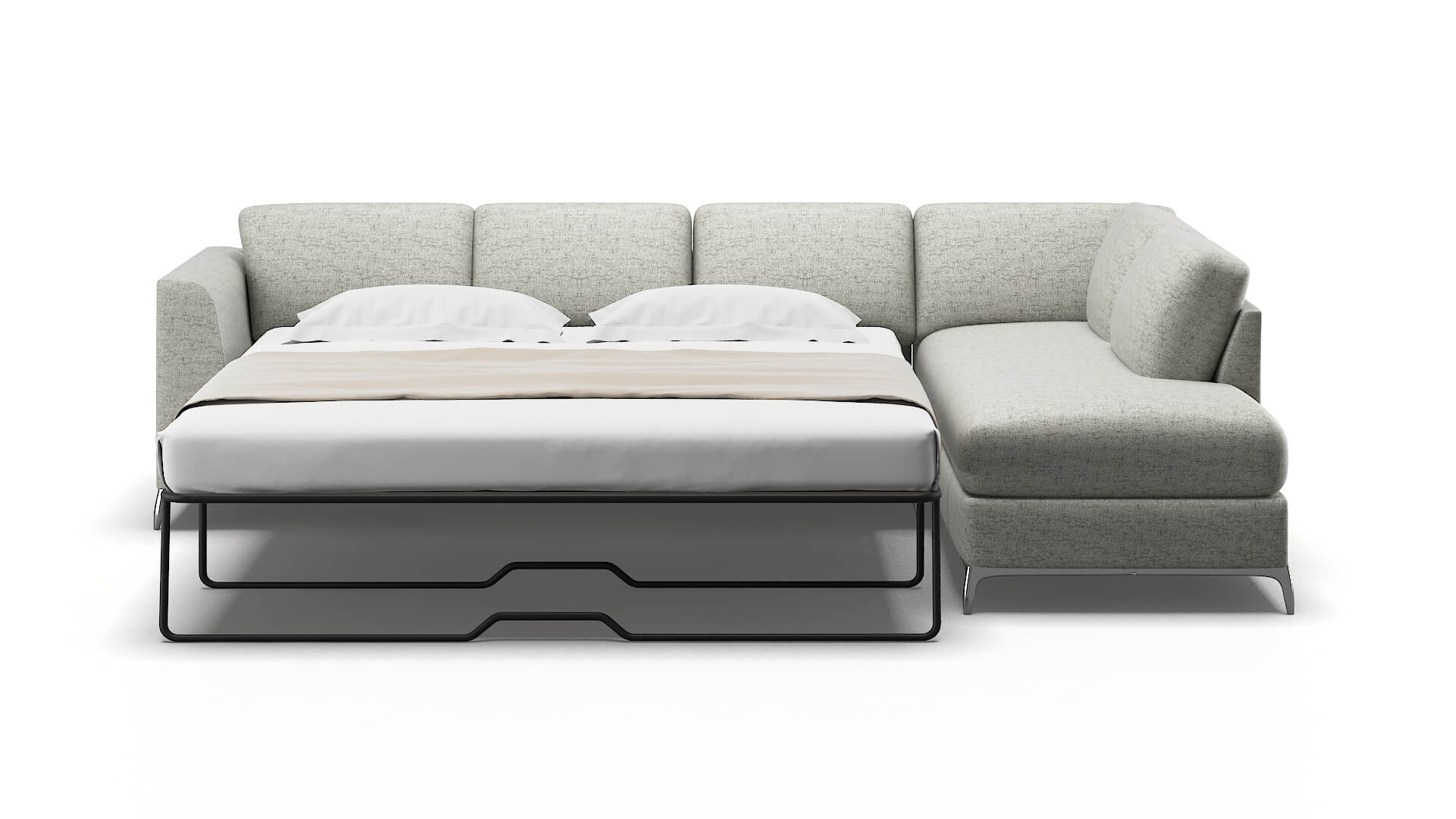 Toronto Oceanside Granite Panel Sleeper Espresso legs 1