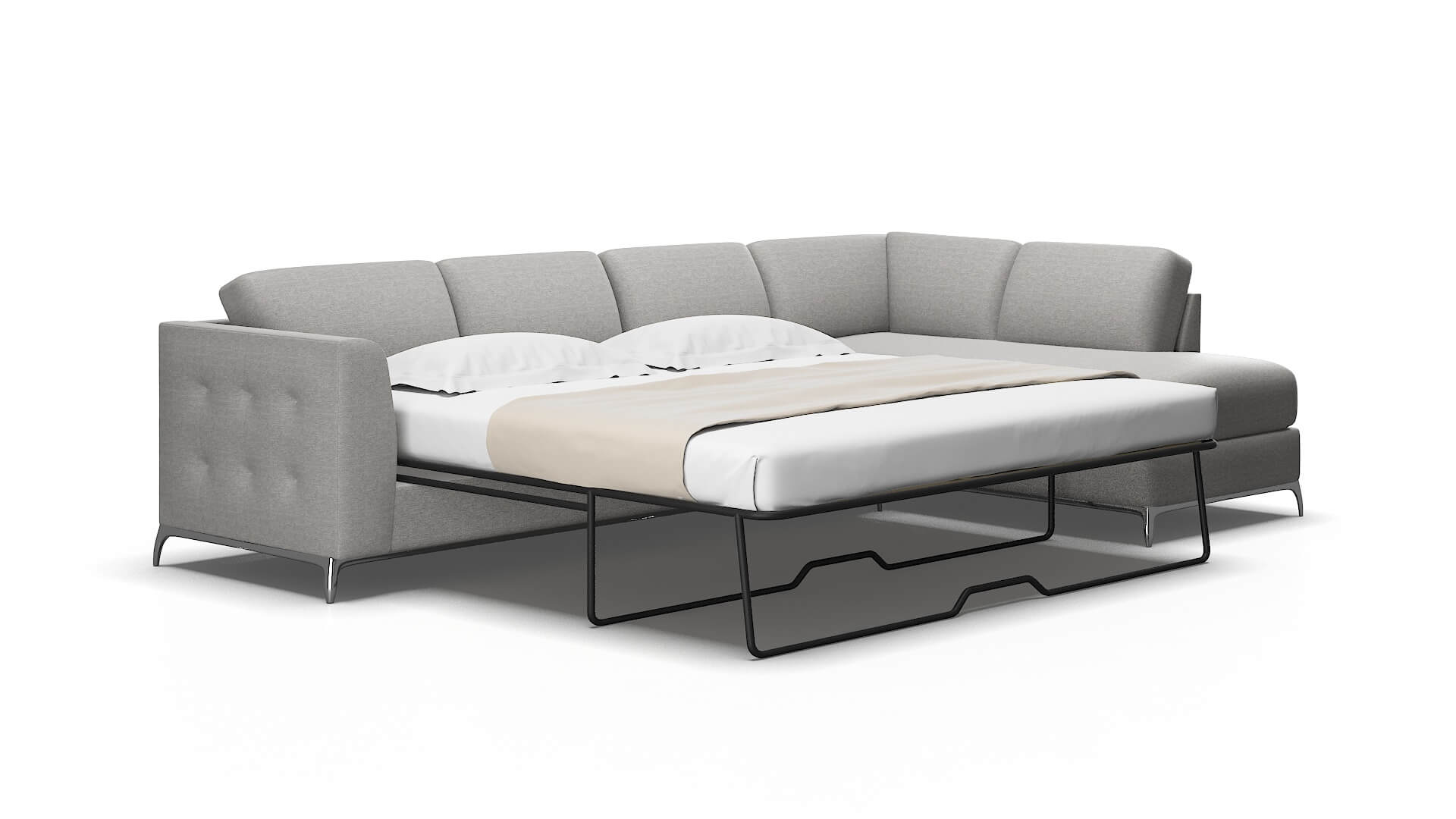 Toronto Phoenix Smoke Panel Sleeper Espresso legs 2