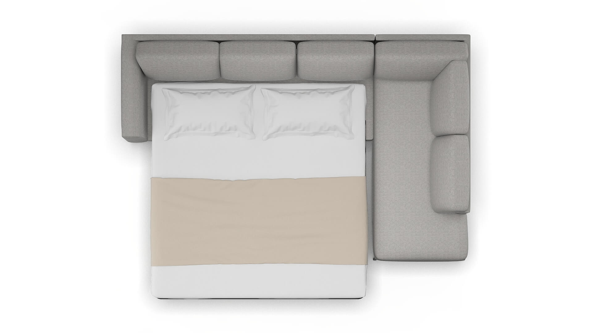 Toronto Phoenix Smoke Panel Sleeper Espresso legs 3