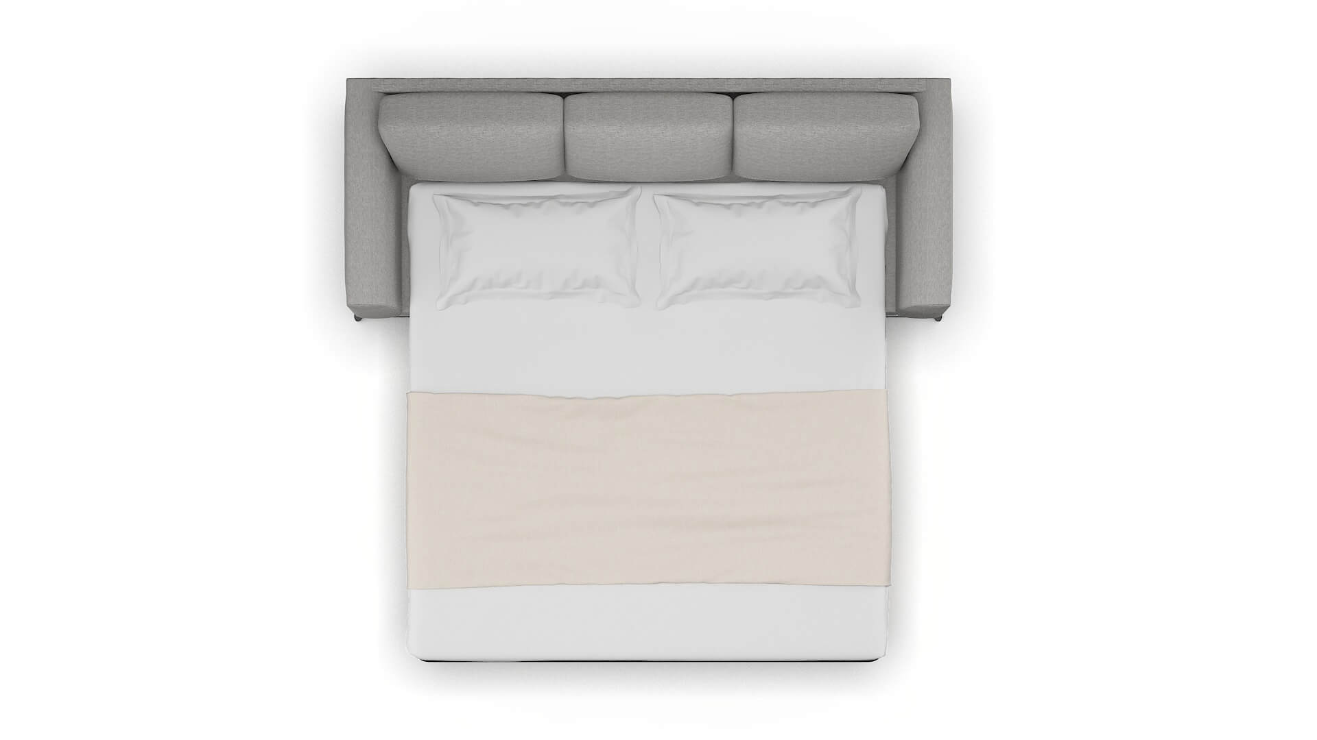 Toronto Phoenix Smoke Sofa Sleeper Espresso legs 3