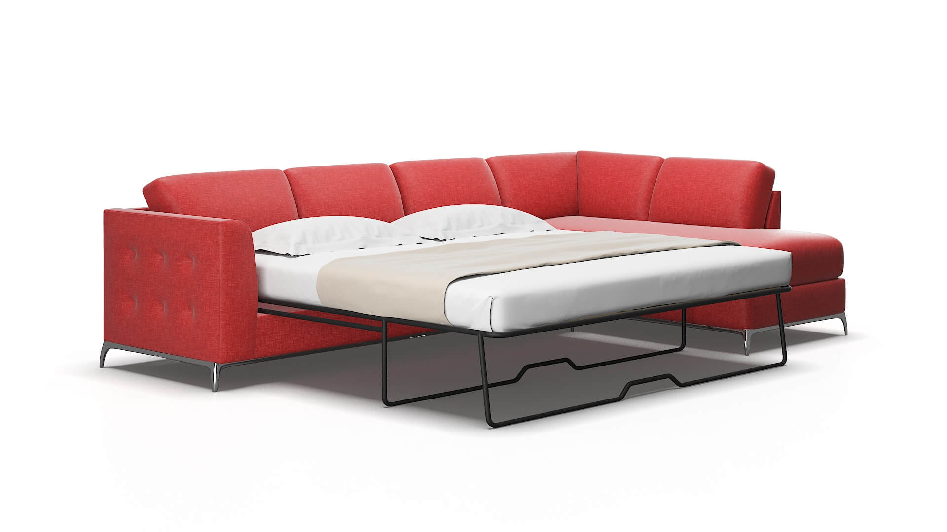 Toronto Portland Berry Panel Sleeper Espresso legs 2