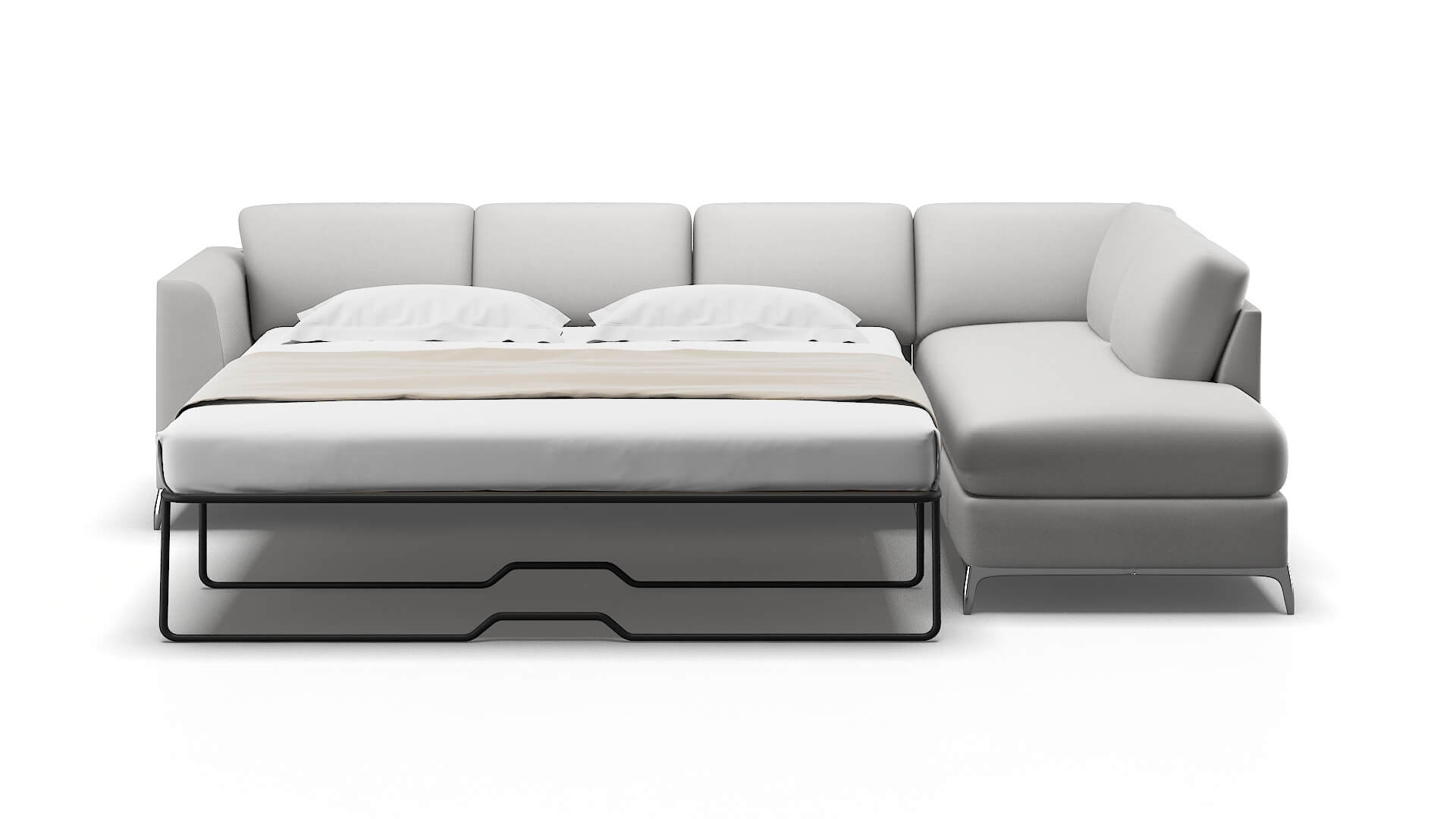 Toronto Prisma Steam Panel Sleeper Espresso legs 1