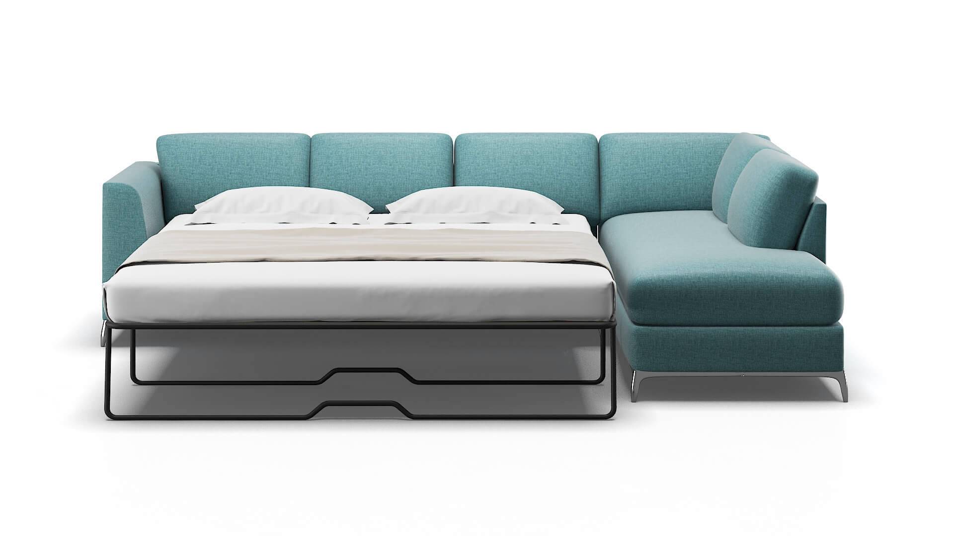 Toronto Rocket Peacock Panel Sleeper Espresso legs 1