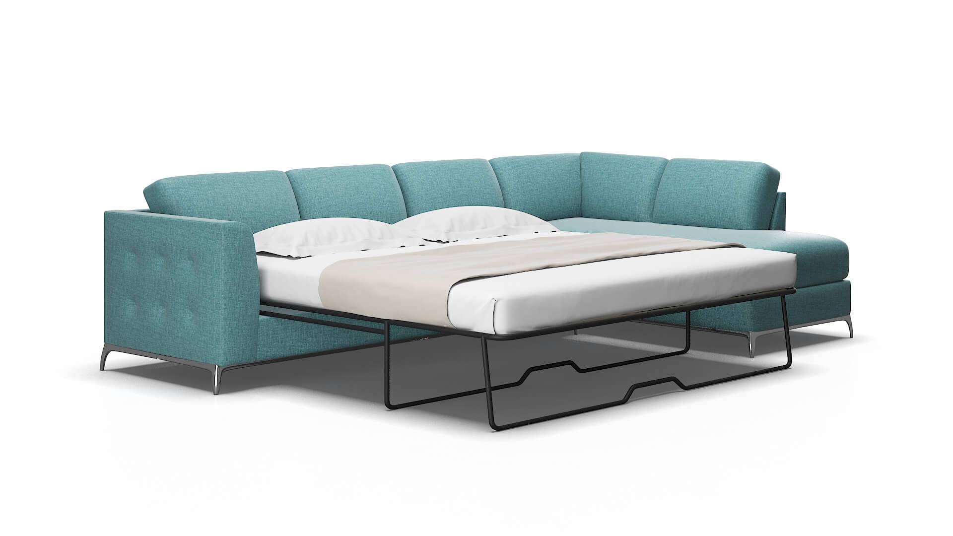 Toronto Rocket Peacock Panel Sleeper Espresso legs 2