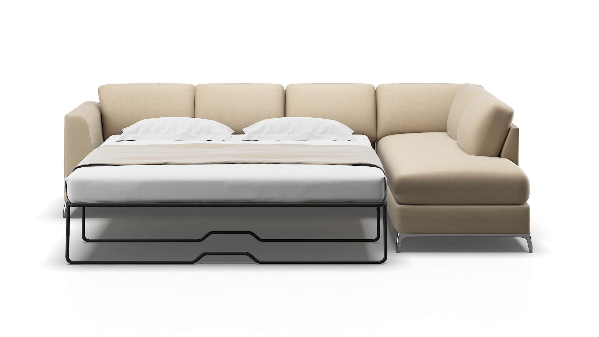 Toronto Royale Mondo Panel Sleeper Espresso legs 1