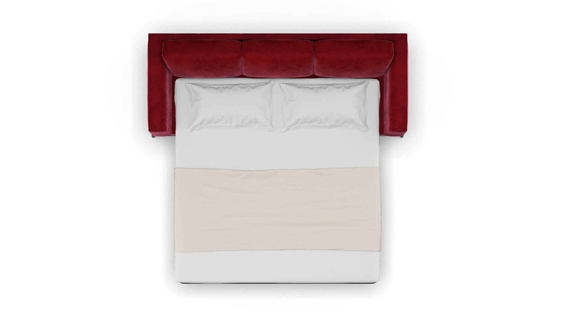 Toronto Royale Ruby Sofa Sleeper Espresso legs 3