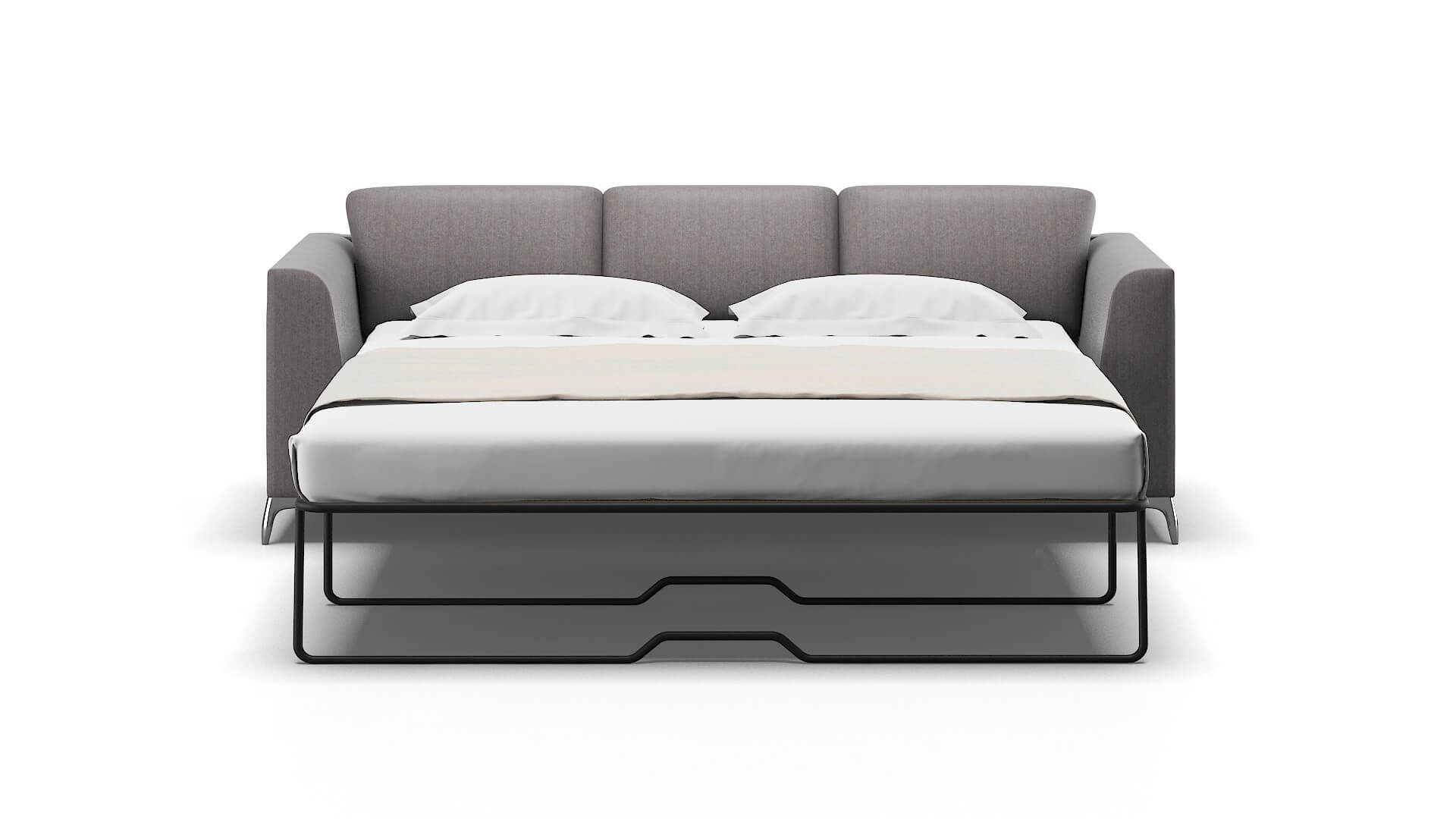 Toronto Sasha Granite Sofa Sleeper Espresso legs 1