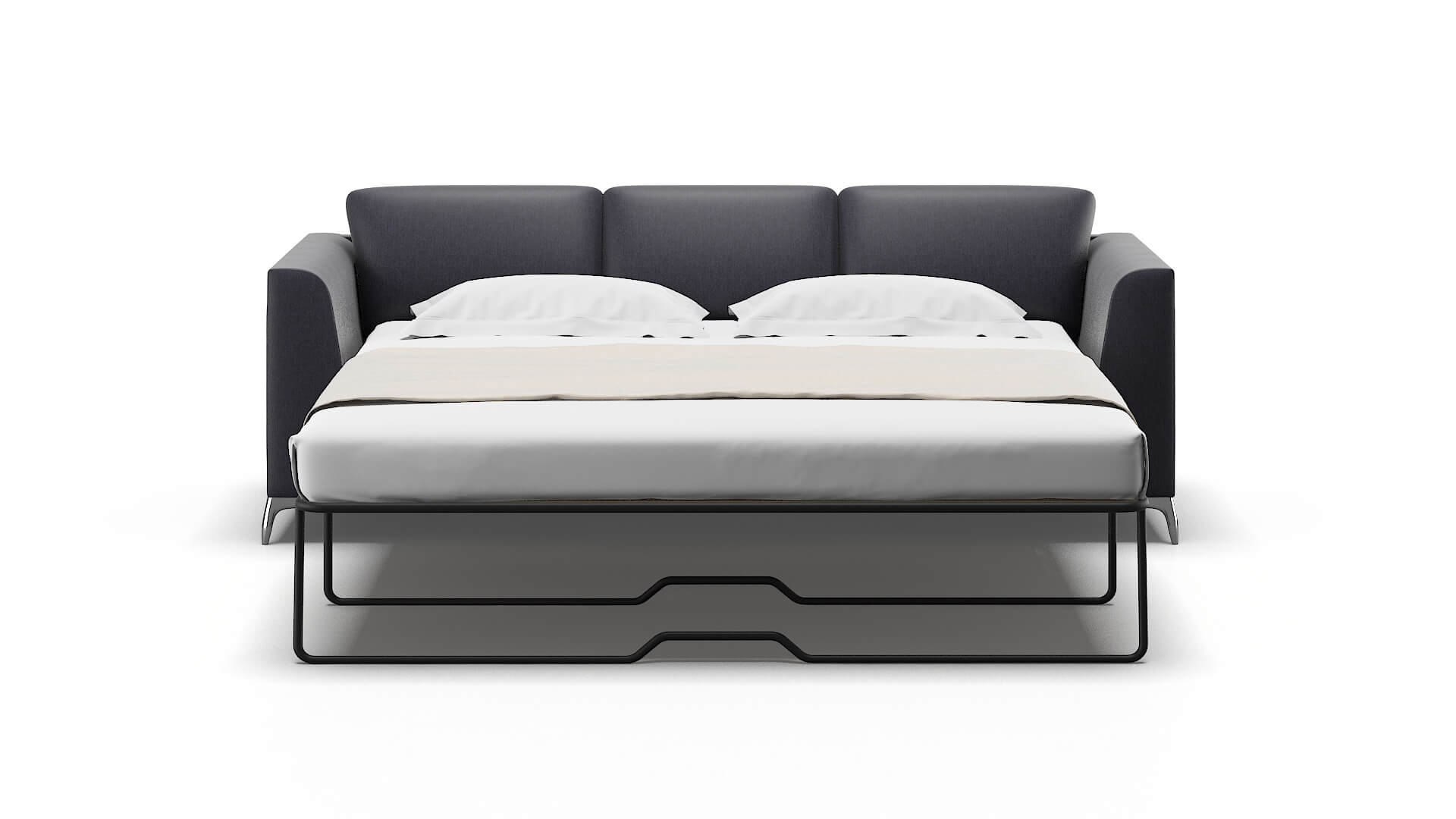 Toronto Sasha Navy Sofa Sleeper Espresso legs 1