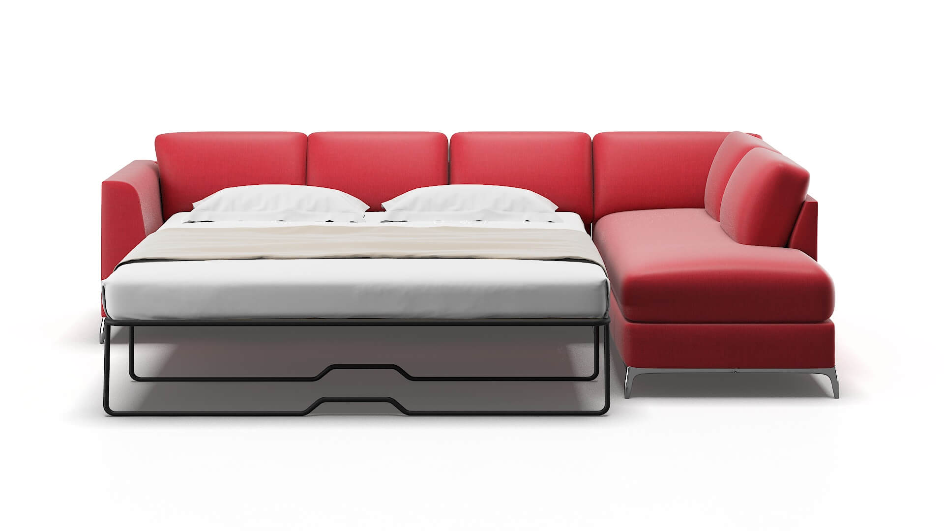 Toronto Sorrento Berry Panel Sleeper Espresso legs 1