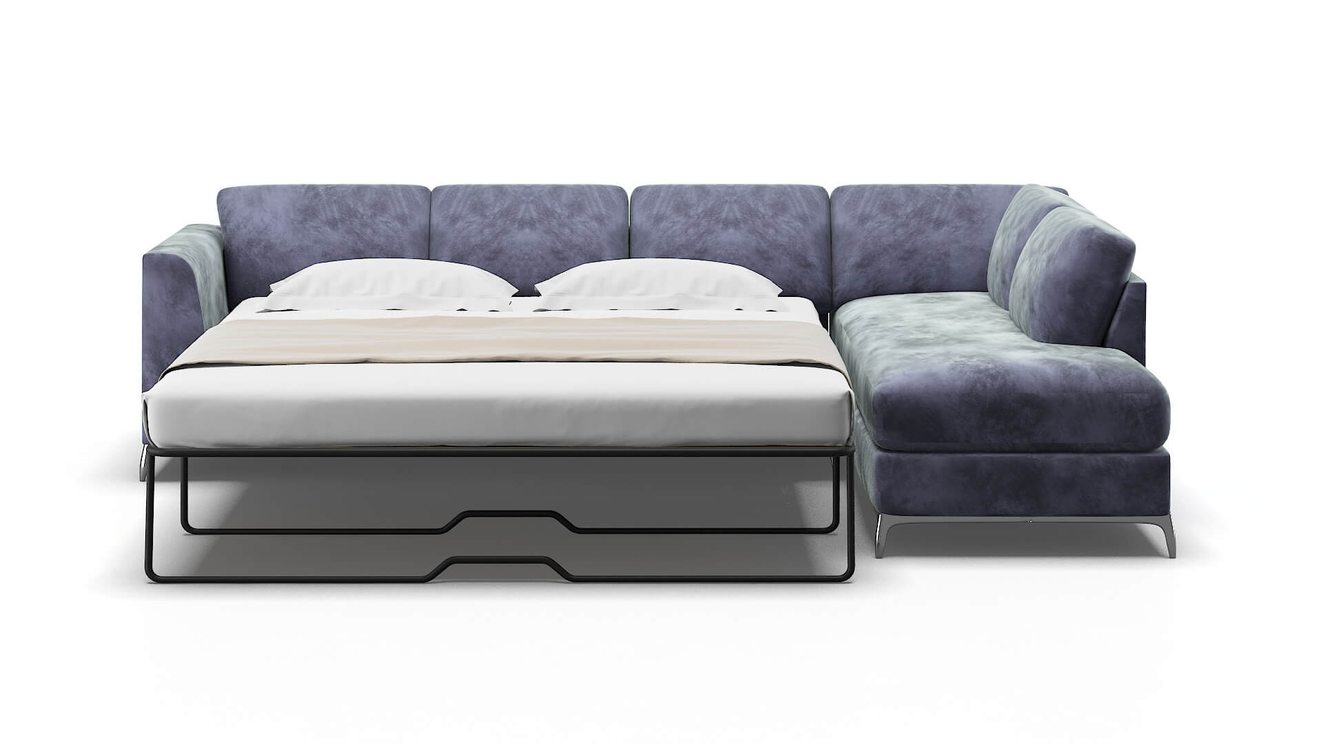 Toronto Terrain Dusk Panel Sleeper Espresso legs 1