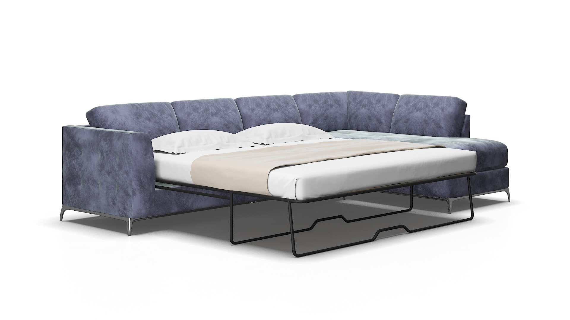 Toronto Terrain Dusk Panel Sleeper Espresso legs 2